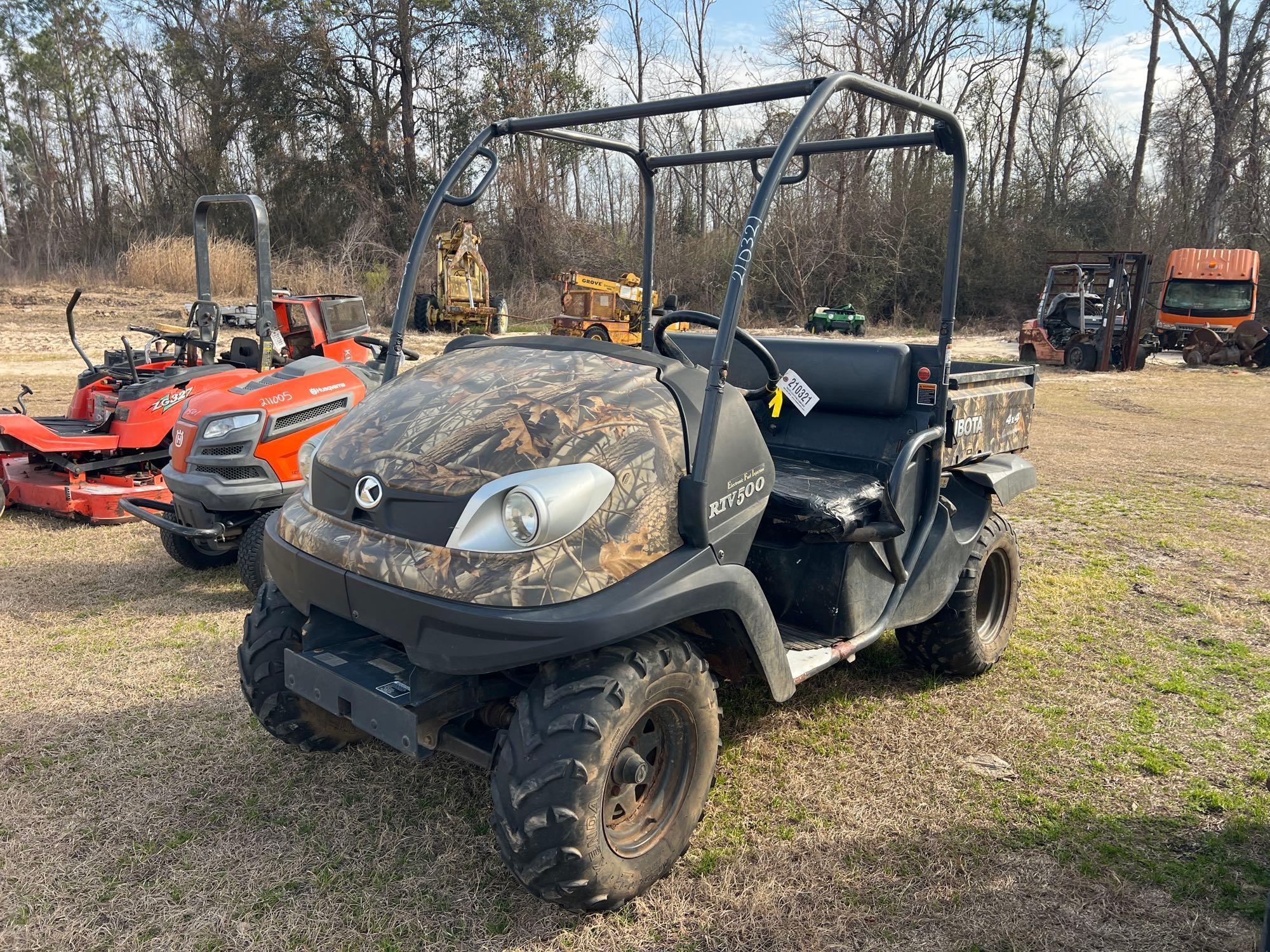2013 KUBOTA RTV500 UTV (A62130)