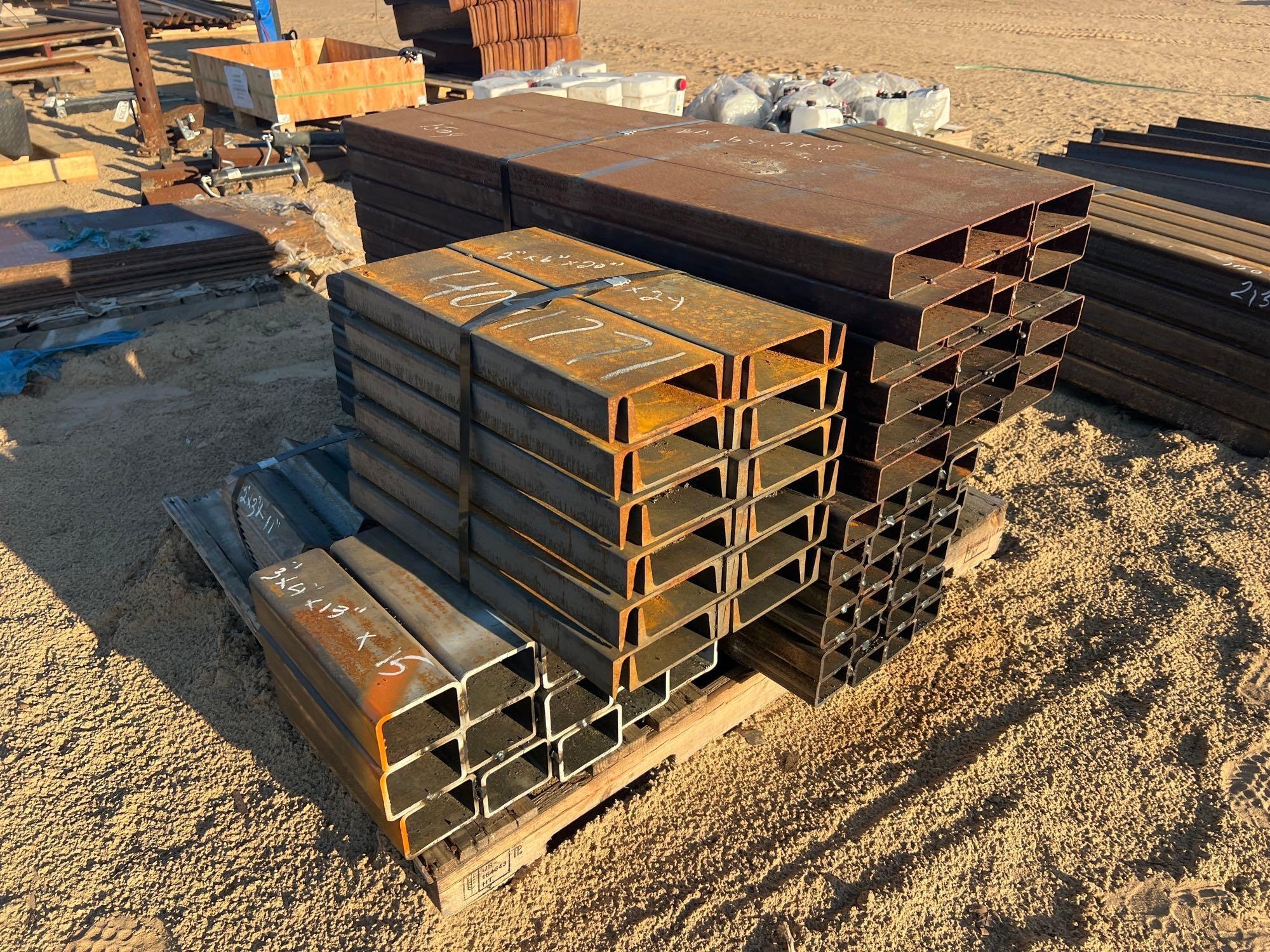 APPROX (24) 2" X 3" X 38" TUBING (A64280)