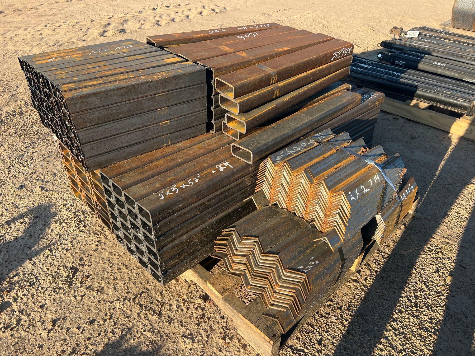 APPROX (80) 2" X 3" X 11" ANGLE IRON (A64280)