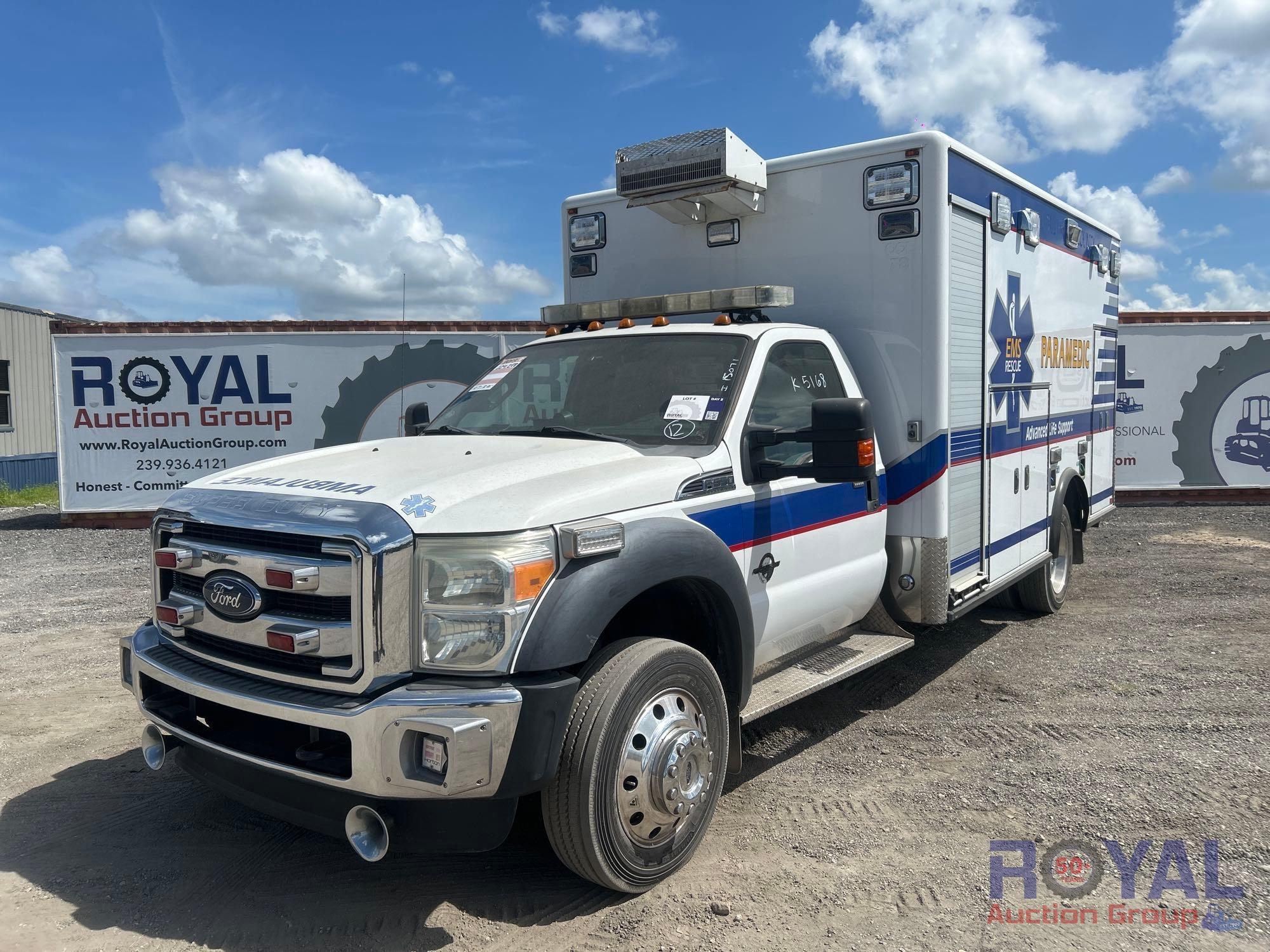 2013 Ford F-550 Ambulance (A55788)