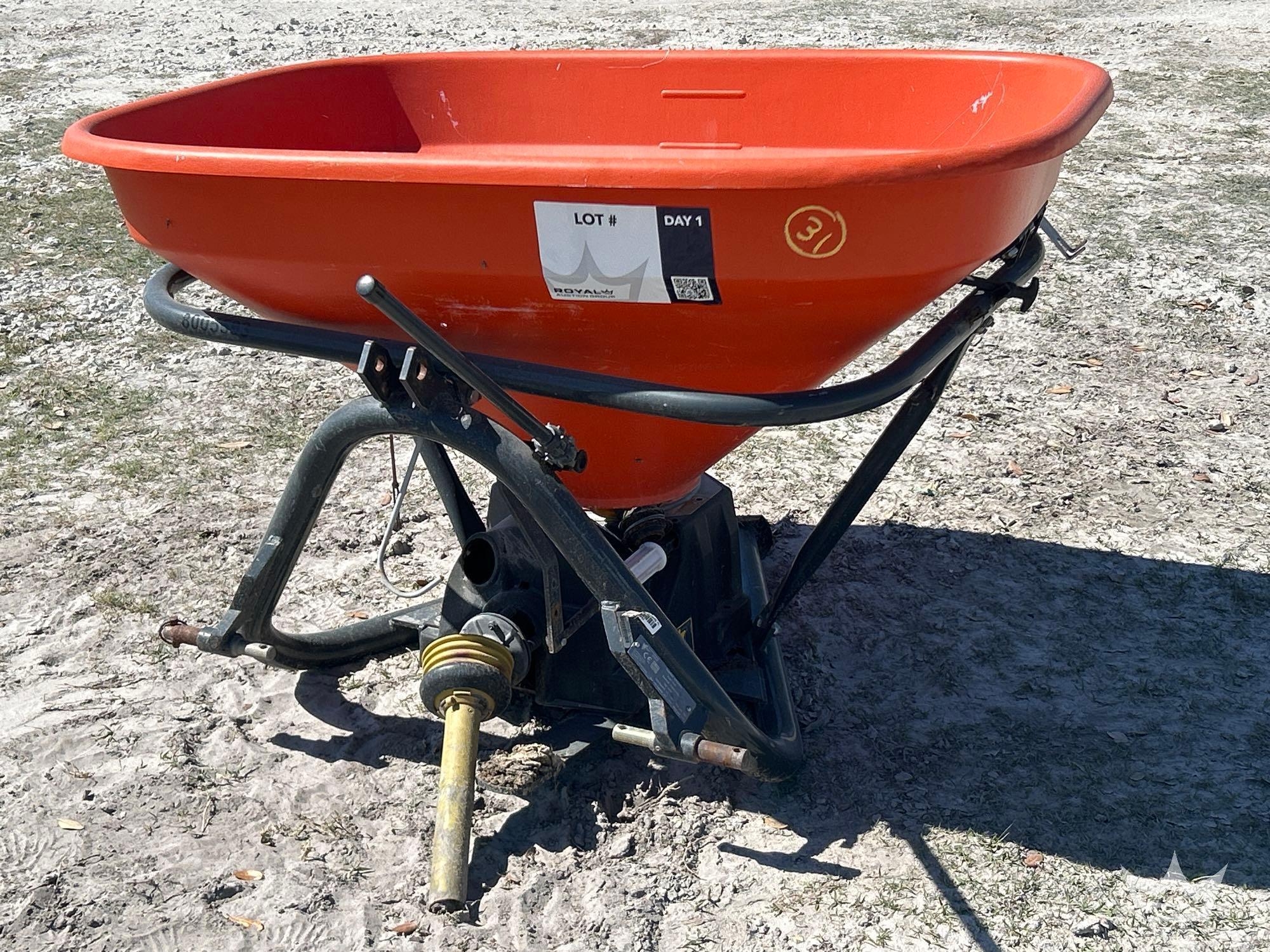 Pull-Behind Spreader Tractor Attachment (A61572)