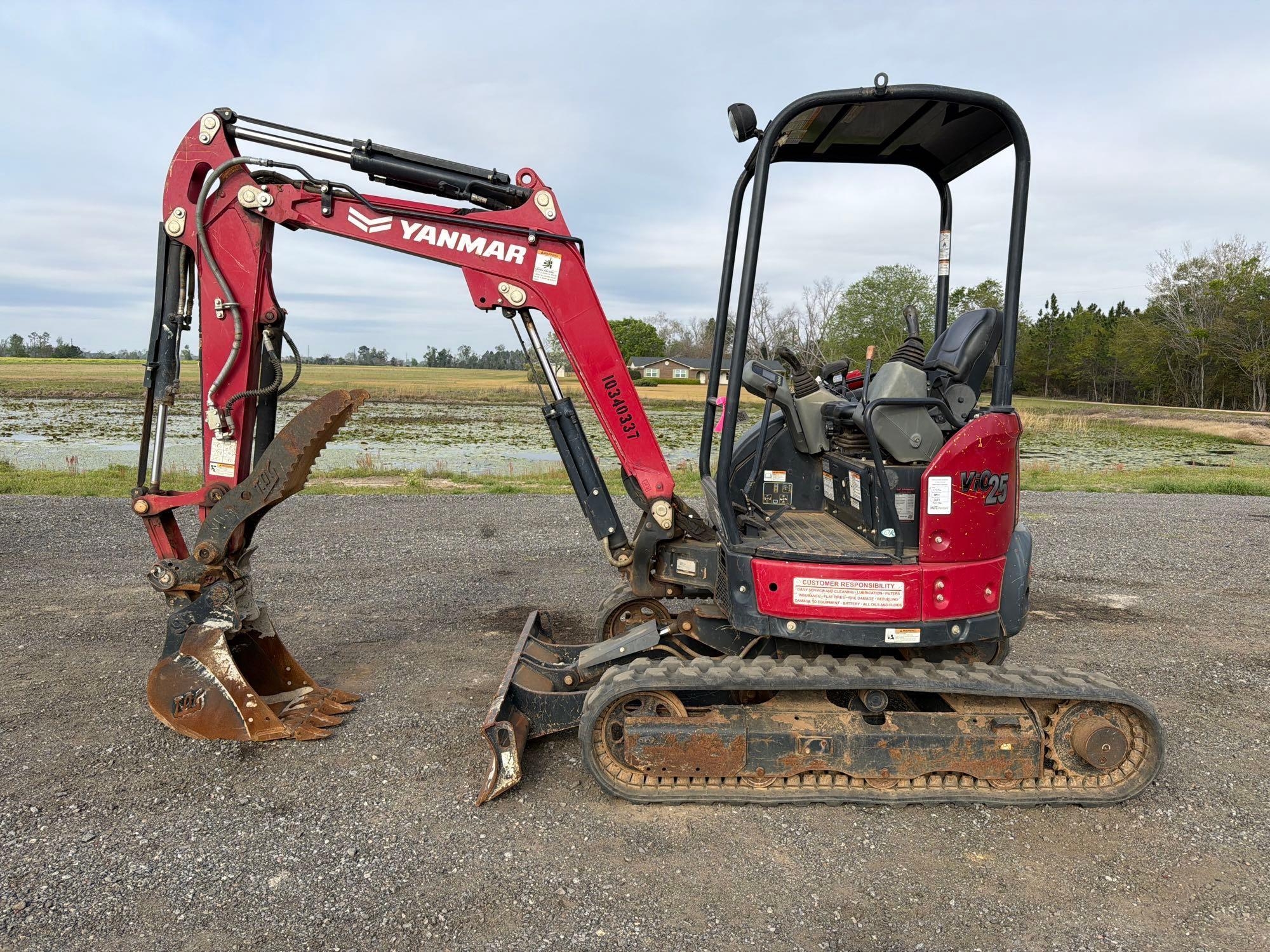 2021 YANMAR VIO25-6A EXCAVATOR (A63276)