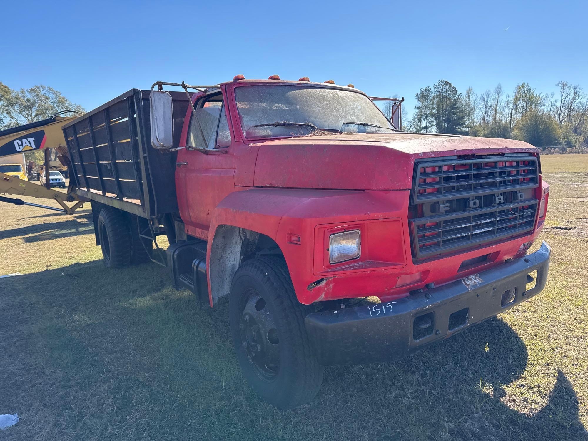 (INOP)1981 FORD F700 HYD DUMP BED TRUCK (A58375)