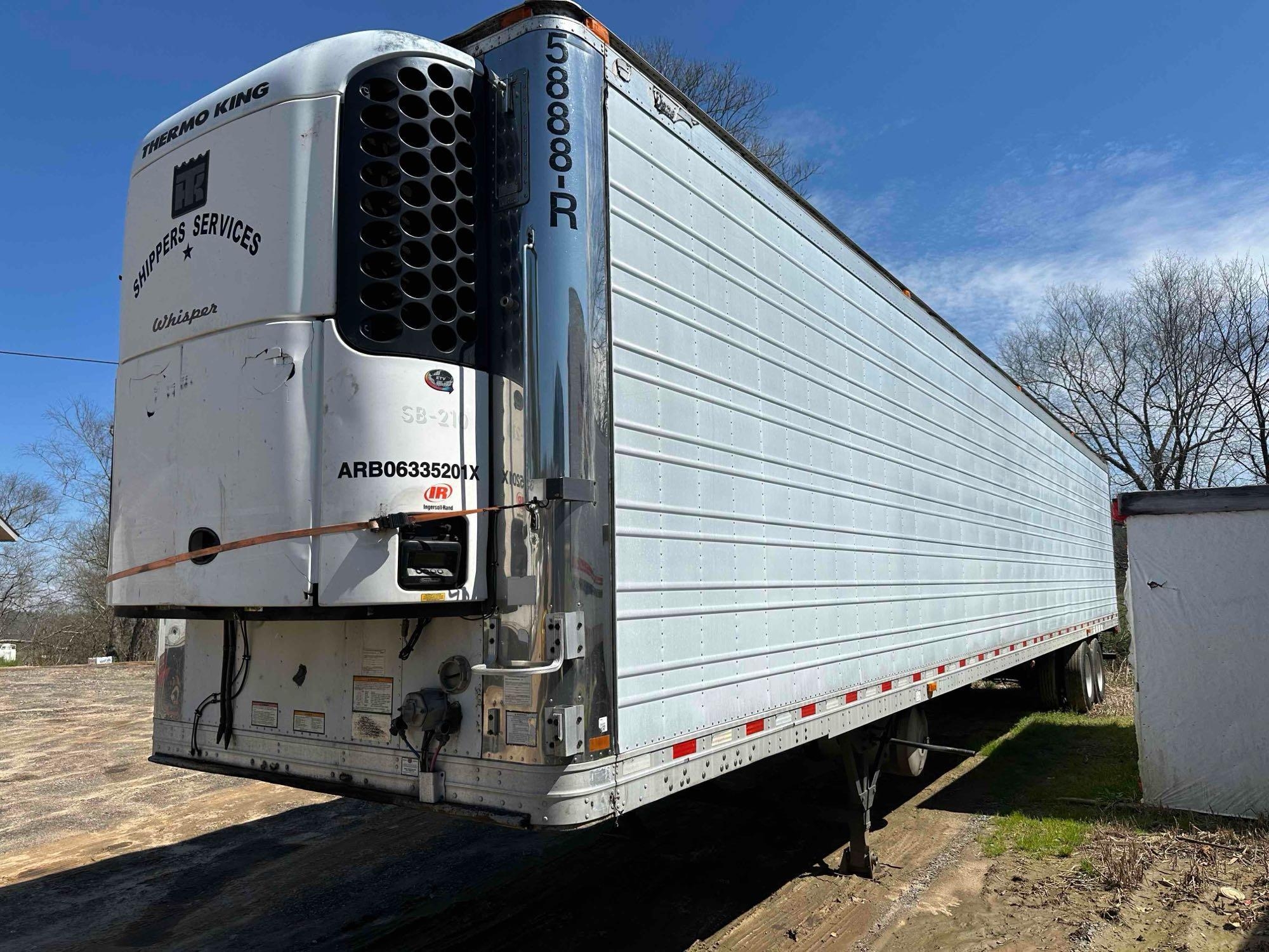 53ft Reefer Trailer, VIN # 1GRAA06267S701883 (A65563)
