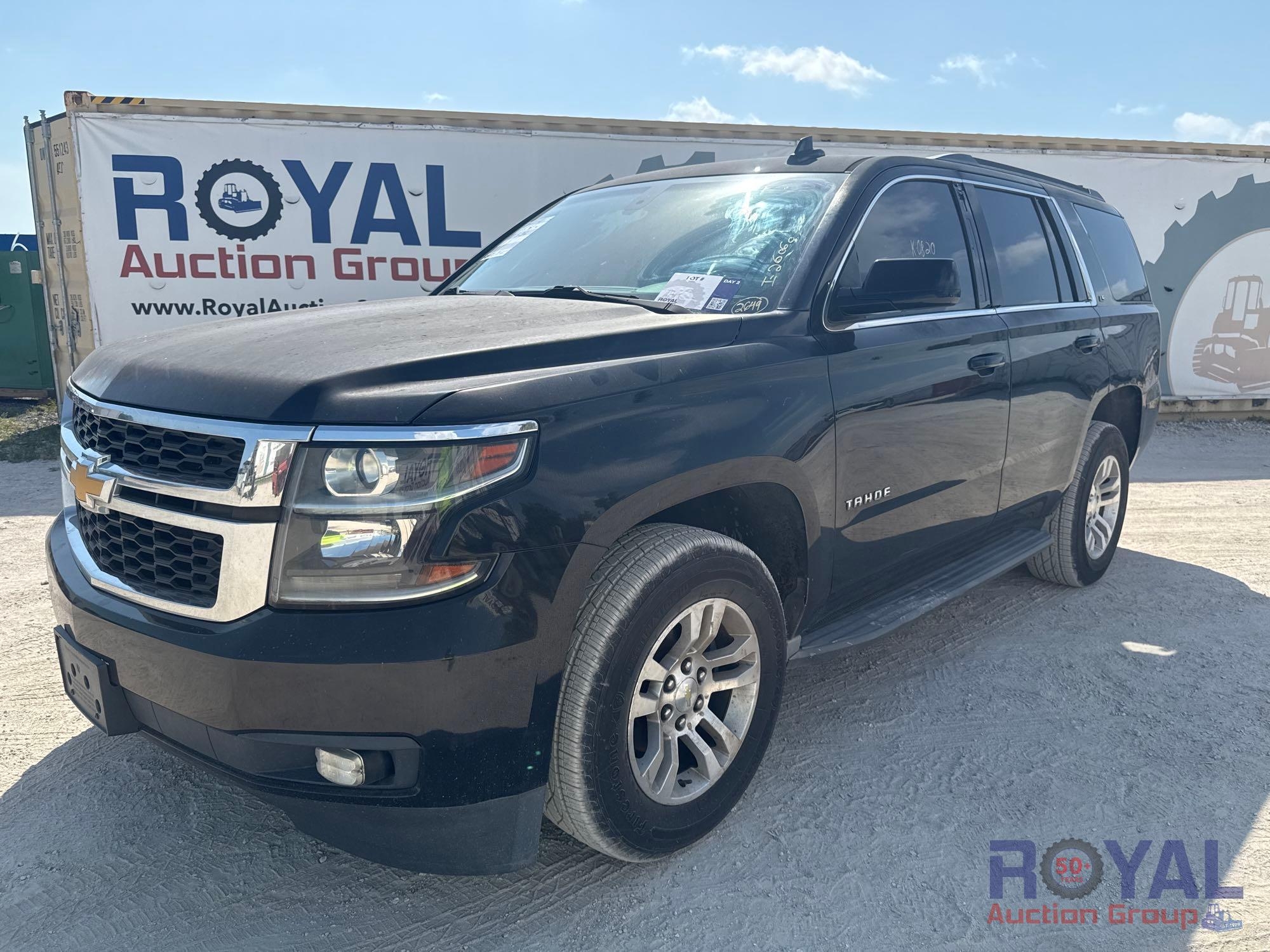 2015 Chevrolet Tahoe SUV (A46684)