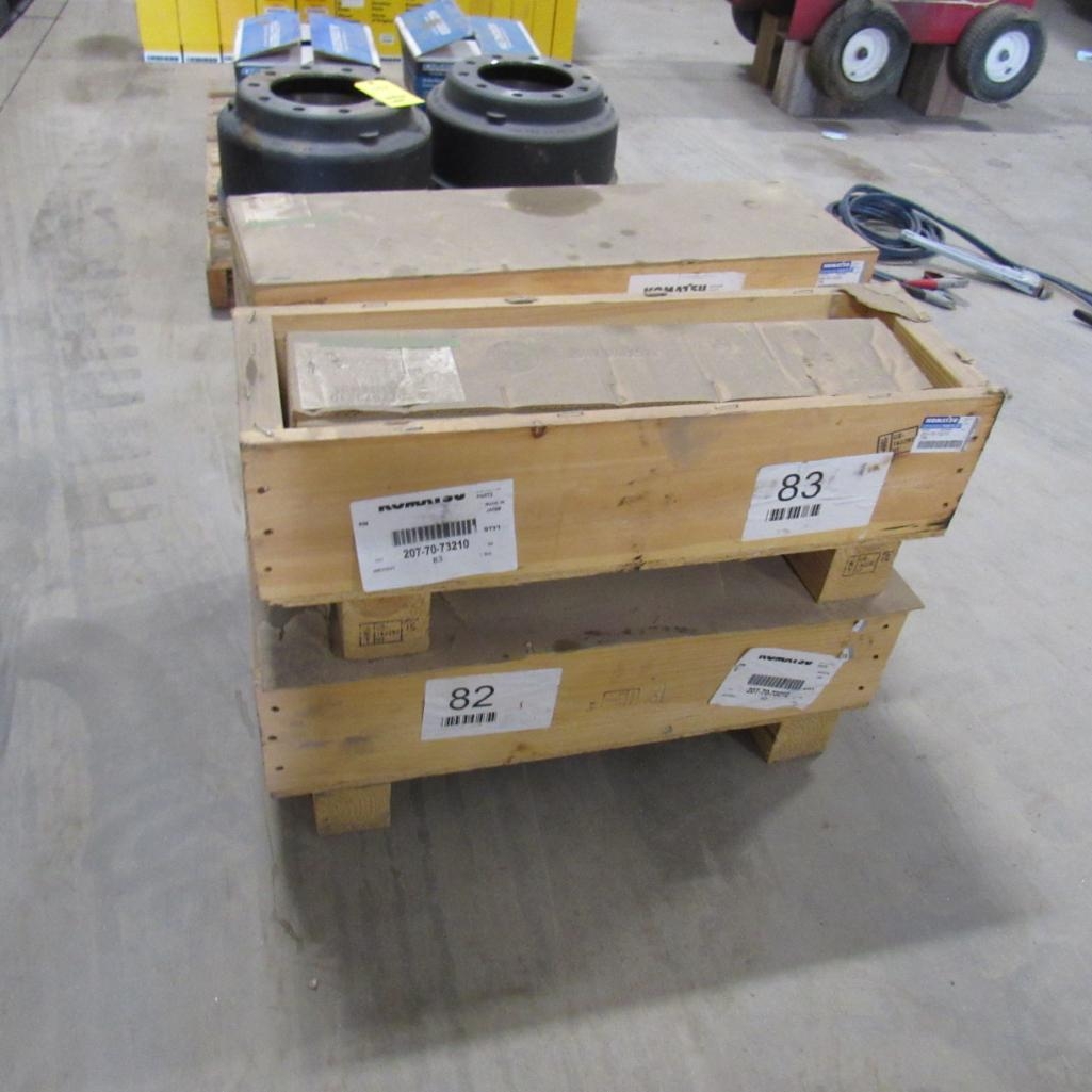 LOT: (2) Komatsu Part # 207-70-73210, (2) Komatsu Part # 208-70-73220 (A59076)