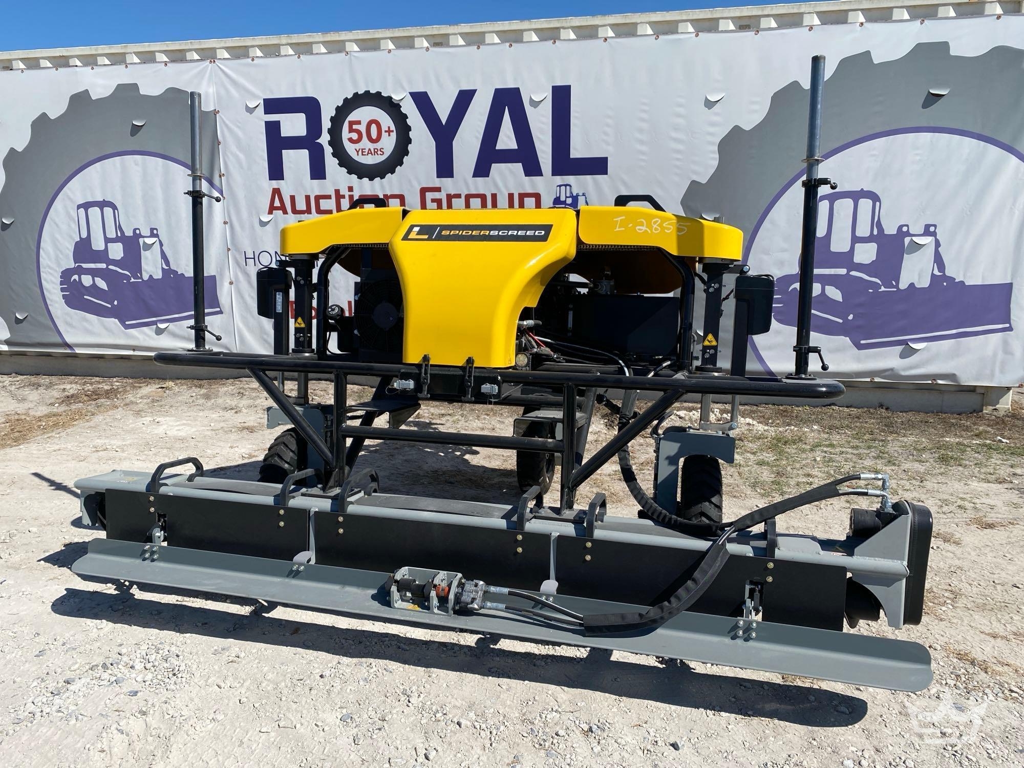 2025 Ligchine Spiderscreed Concrete Screed (A56857)