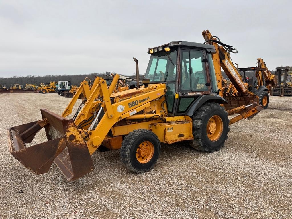 1998 CASE 580SL Backhoe 4x4 Enclosed ROPS (A59213)