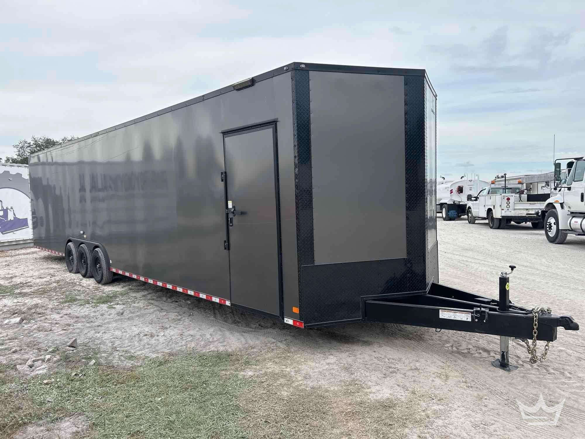 2025 Nationcraft 8.5X36TTA3 38ft Tri-Axle Enclosed Trailer (A56859)