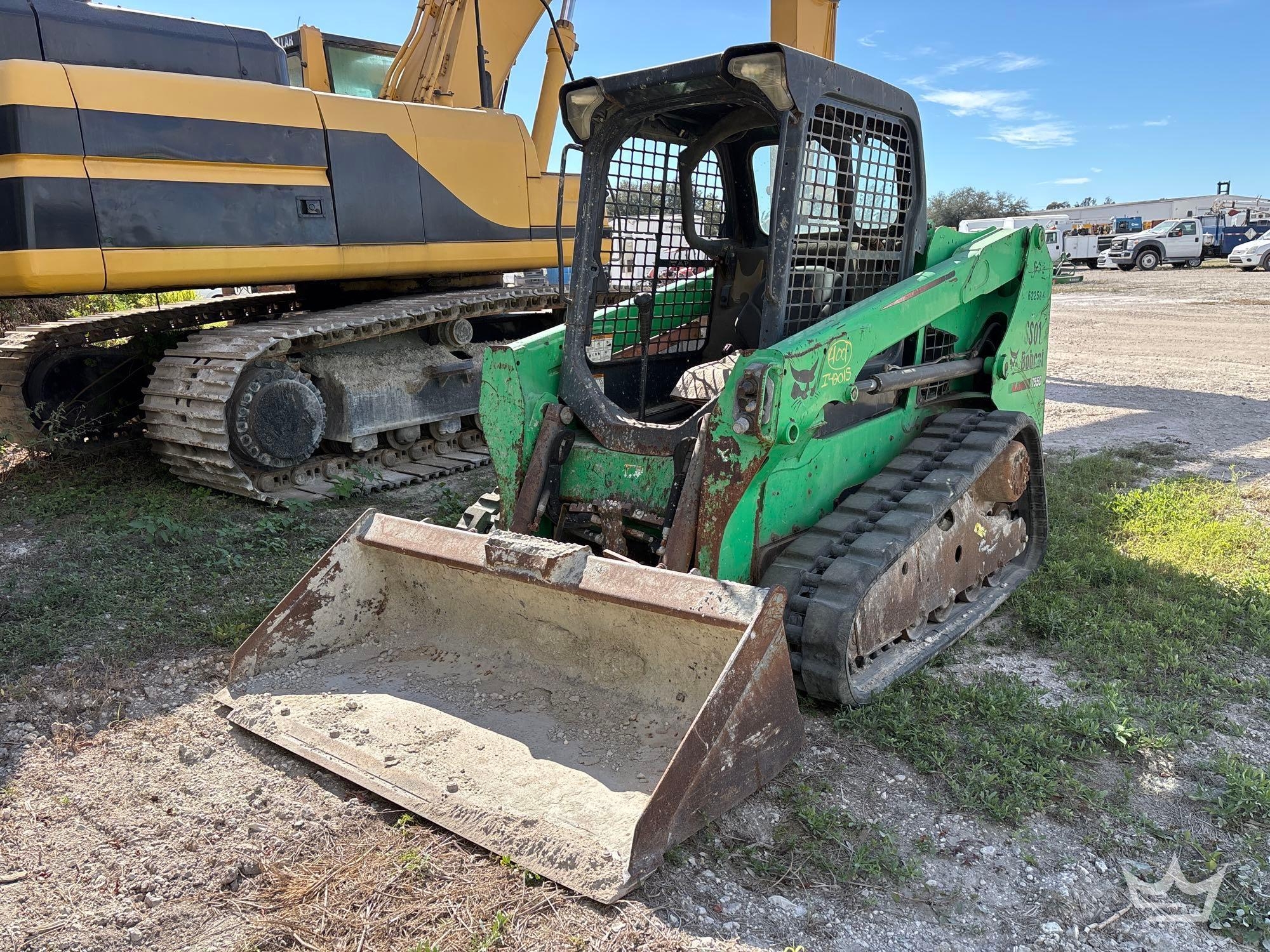 2014 Bobcat T550 Compact Track Loader Skid Steer (A61567)