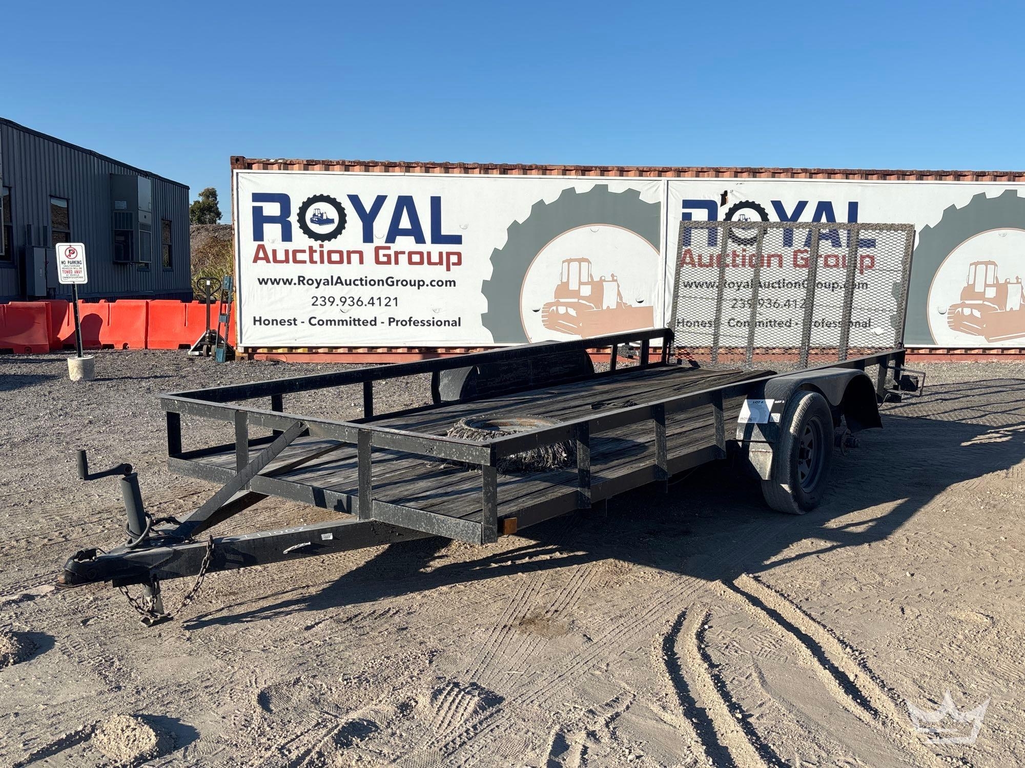 1998 6.5x16 Anderson Utility Trailer (A56859)