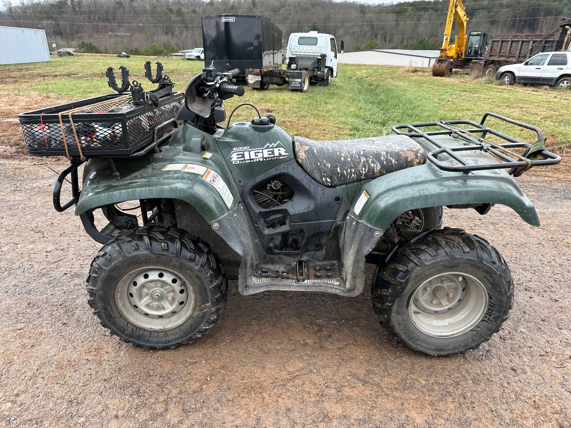 Suzuki Eiger 400 Quadrunner Four Wheeler (A57453)