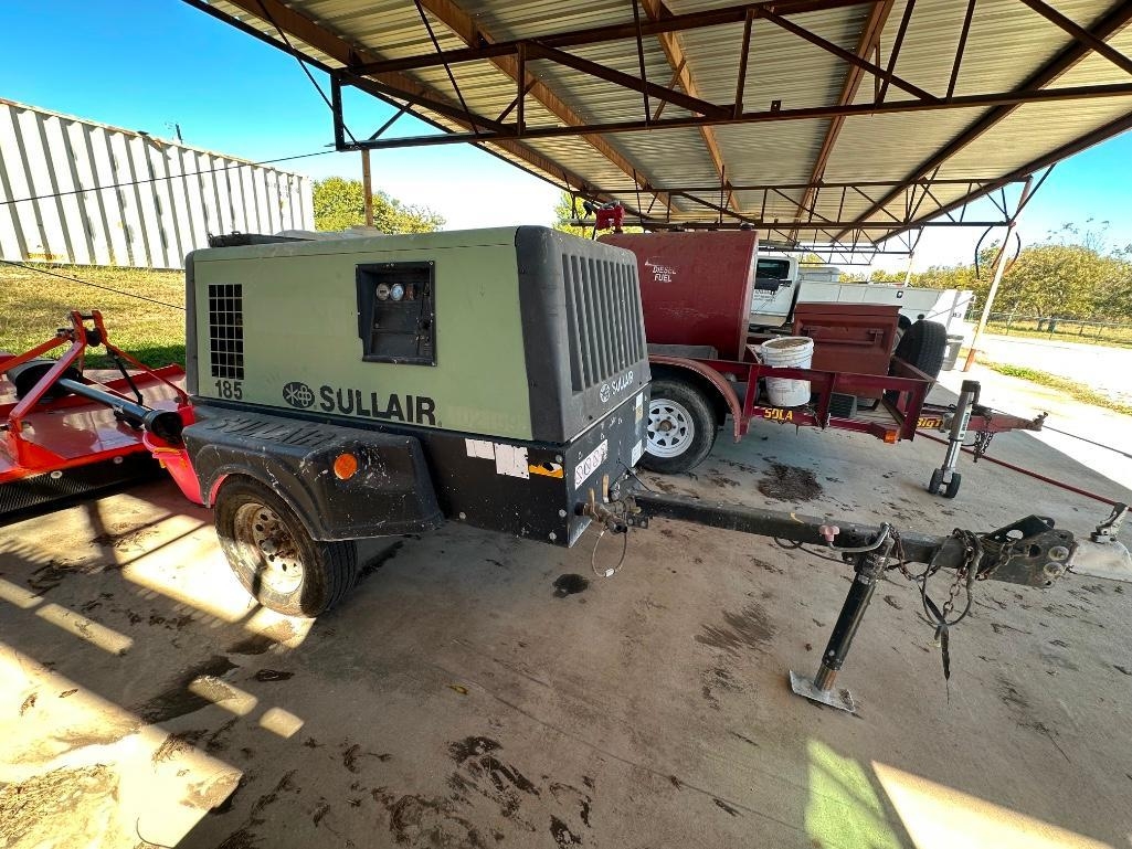 Sullair 185 CFM Towable Air Compressor (Diesel) (A59213)