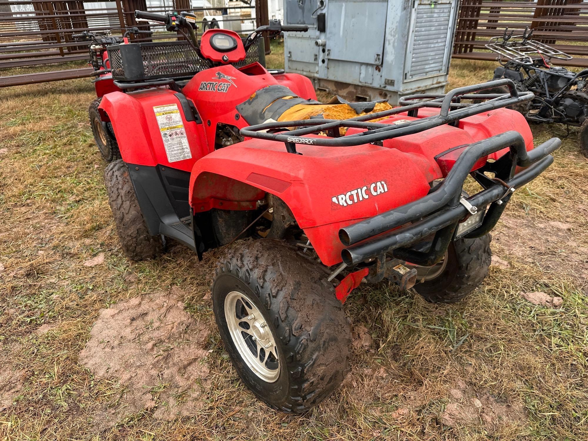 INOP Arctic Cat 650 Four Wheeler (A57453)