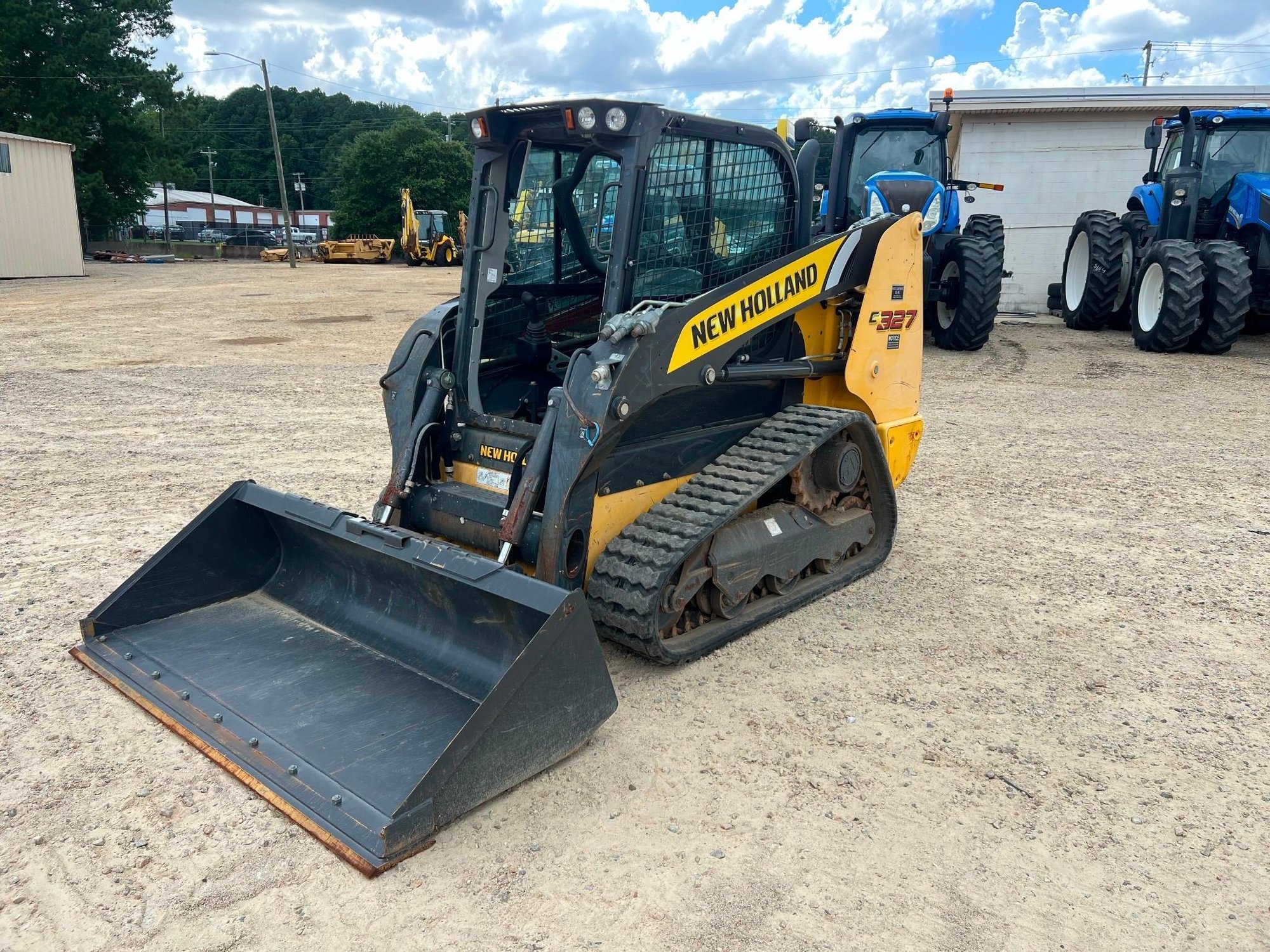 2021 New Holland C327 Compact Track Loader (A55218)