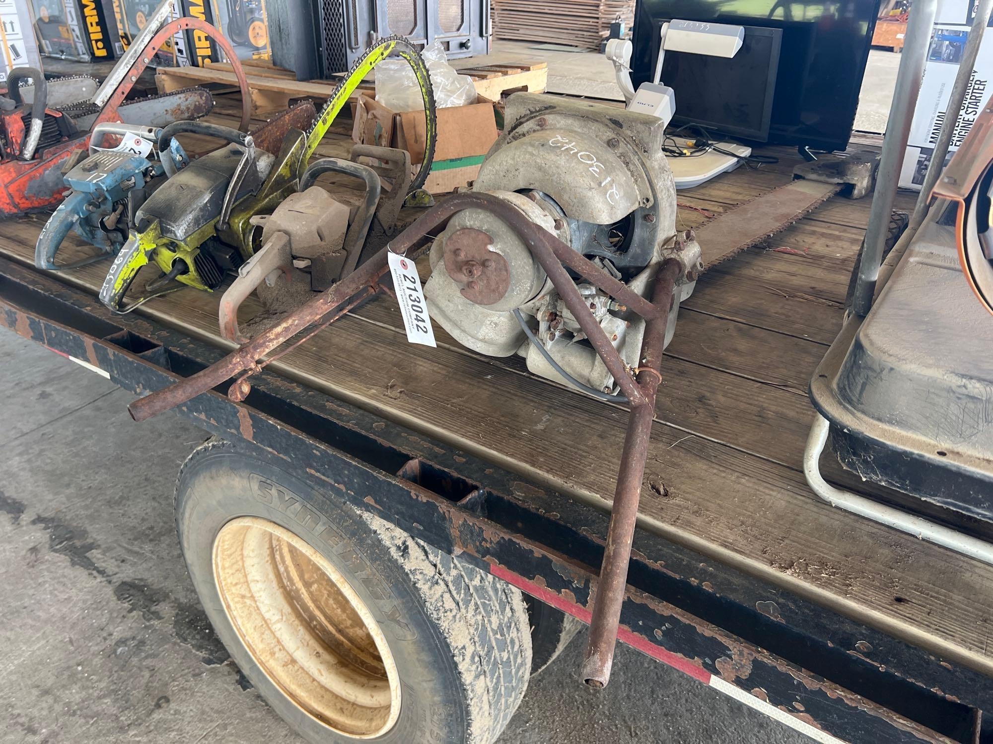 POULAN 44" VINTAGE 2 MAN CHAINSAW (A64276)