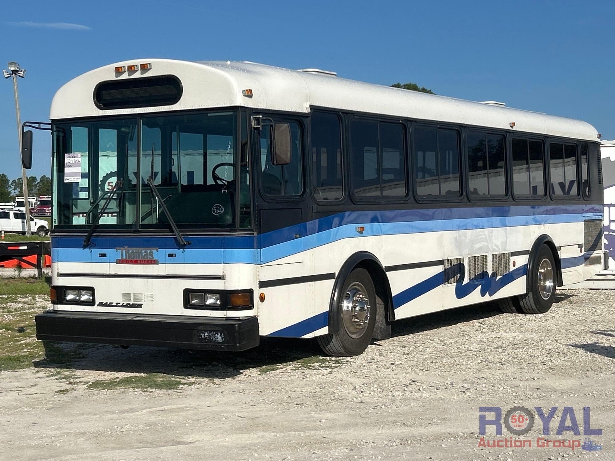 2000 Thomas Built Saf-T-Liner MVP-ER Transit Passenger Bus (A48081)