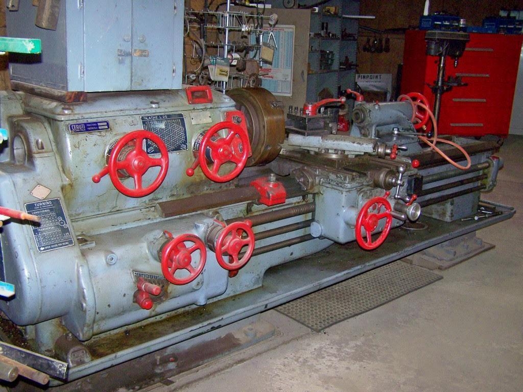 Ceruti L-25 Gap Bed Engine Lathe (A59213)