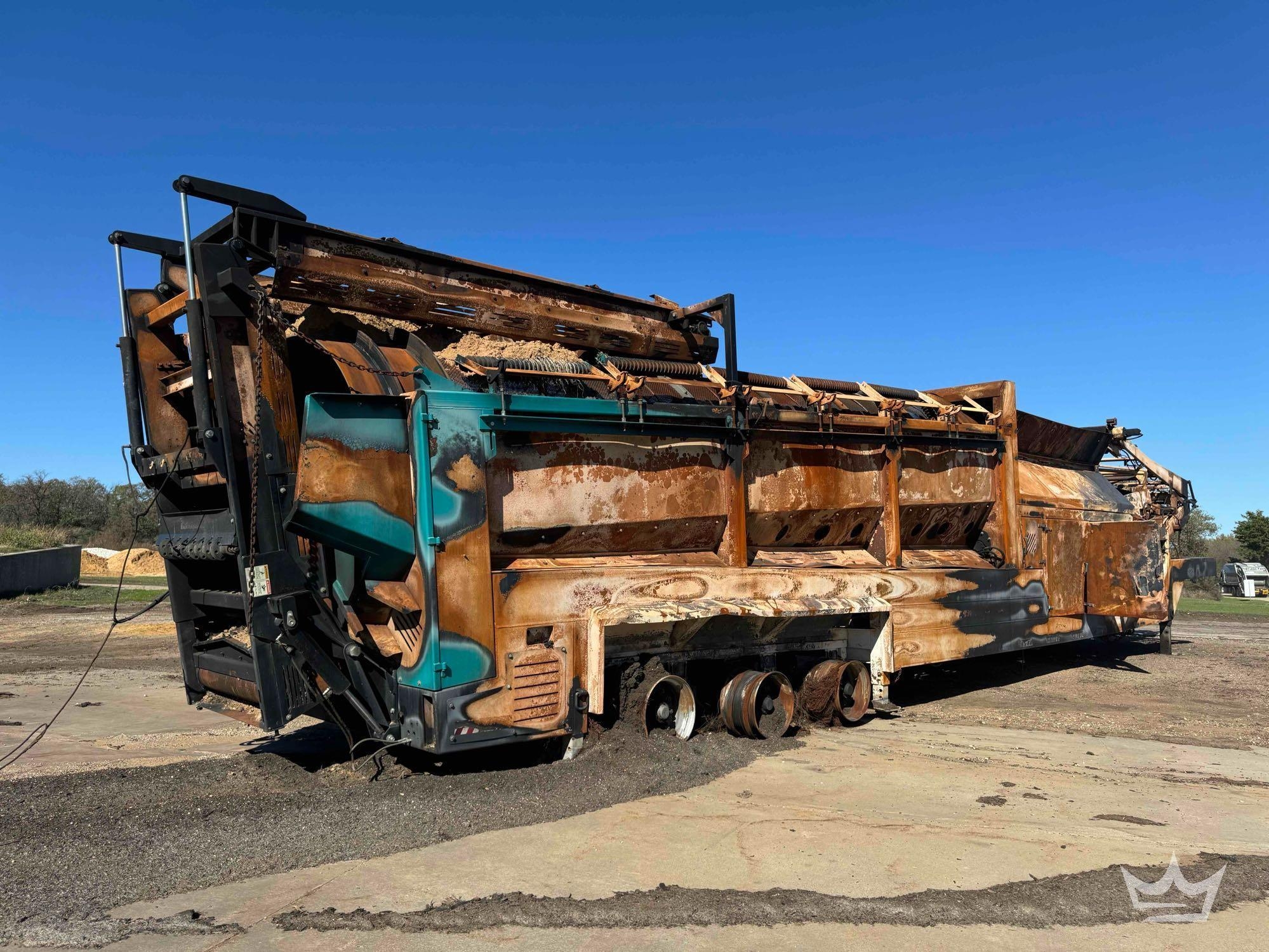 2022 Power Screen Phoenix 3300 Tri-Axle Trommel Screener (A55973)