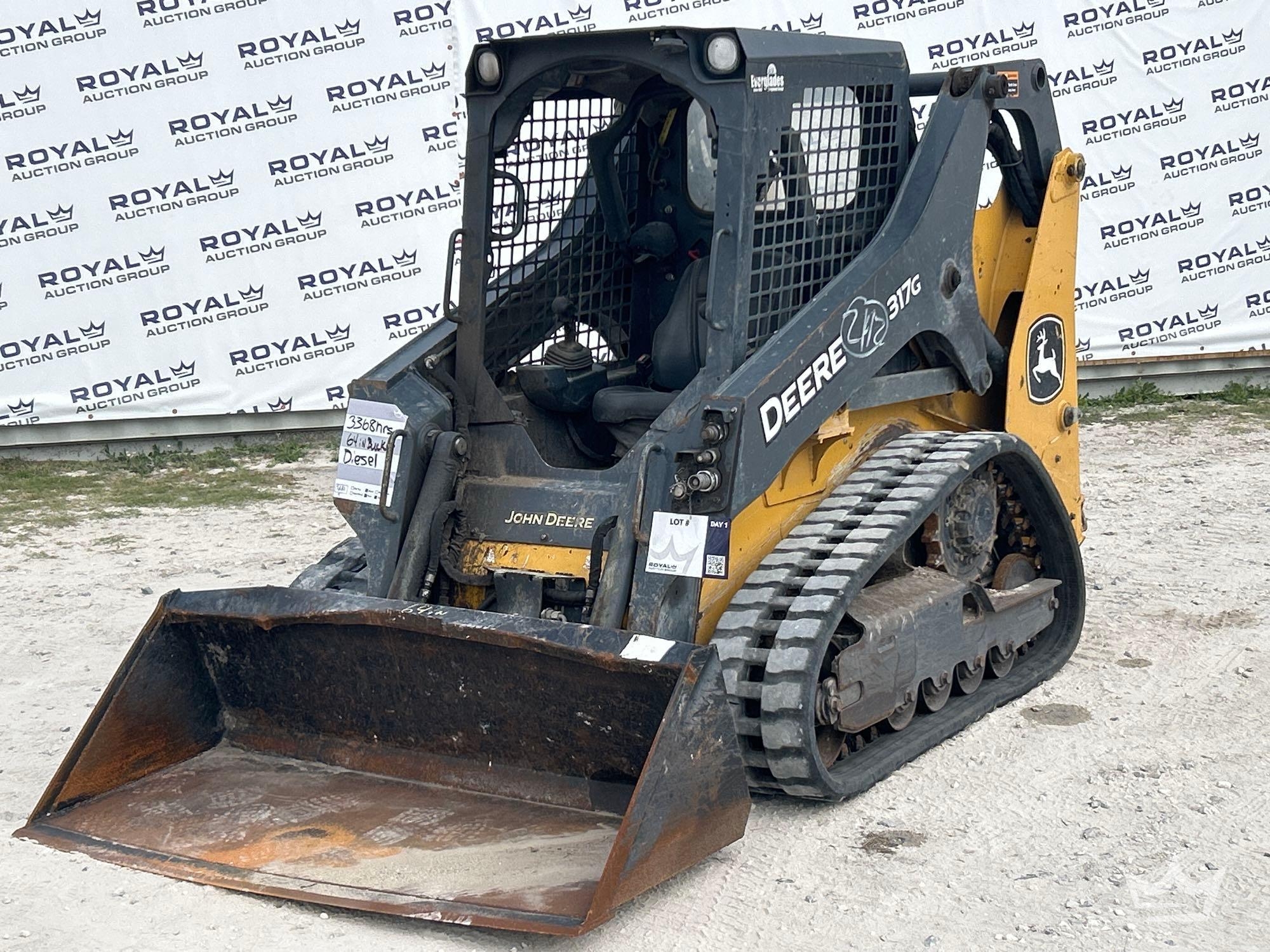 2023 John Deere 317G Compact Track Loader Skid Steer (A61572)