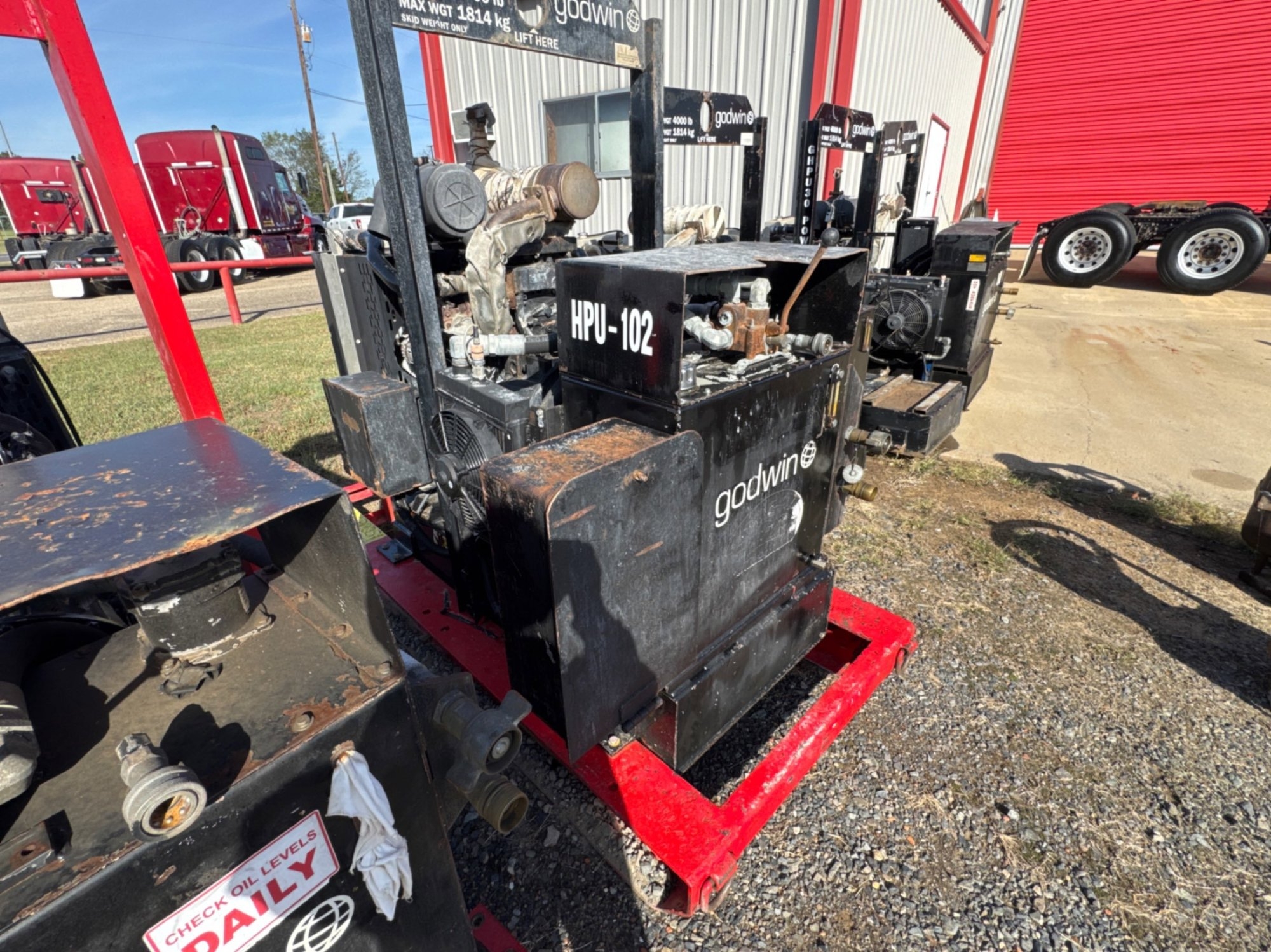 GODWIN (INOPERABLE) 3,500 PSI HYD. POWER PACK (A55745)