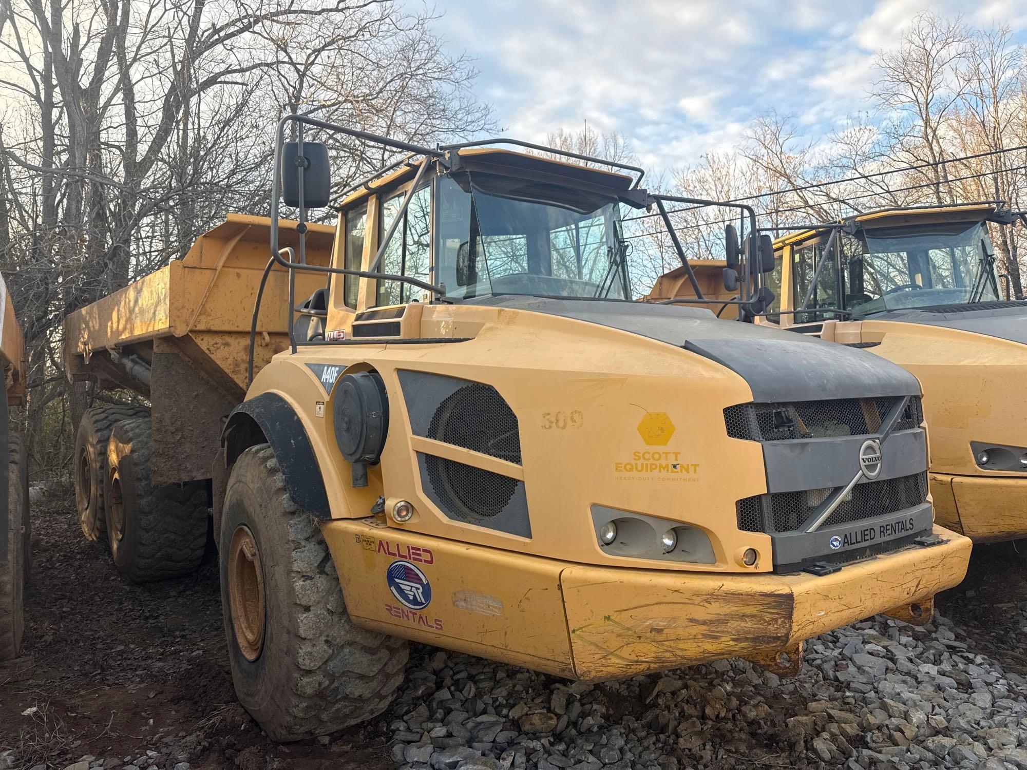 2012 VOLVO A40F OFF ROAD DUMP TRUCK (A60429)