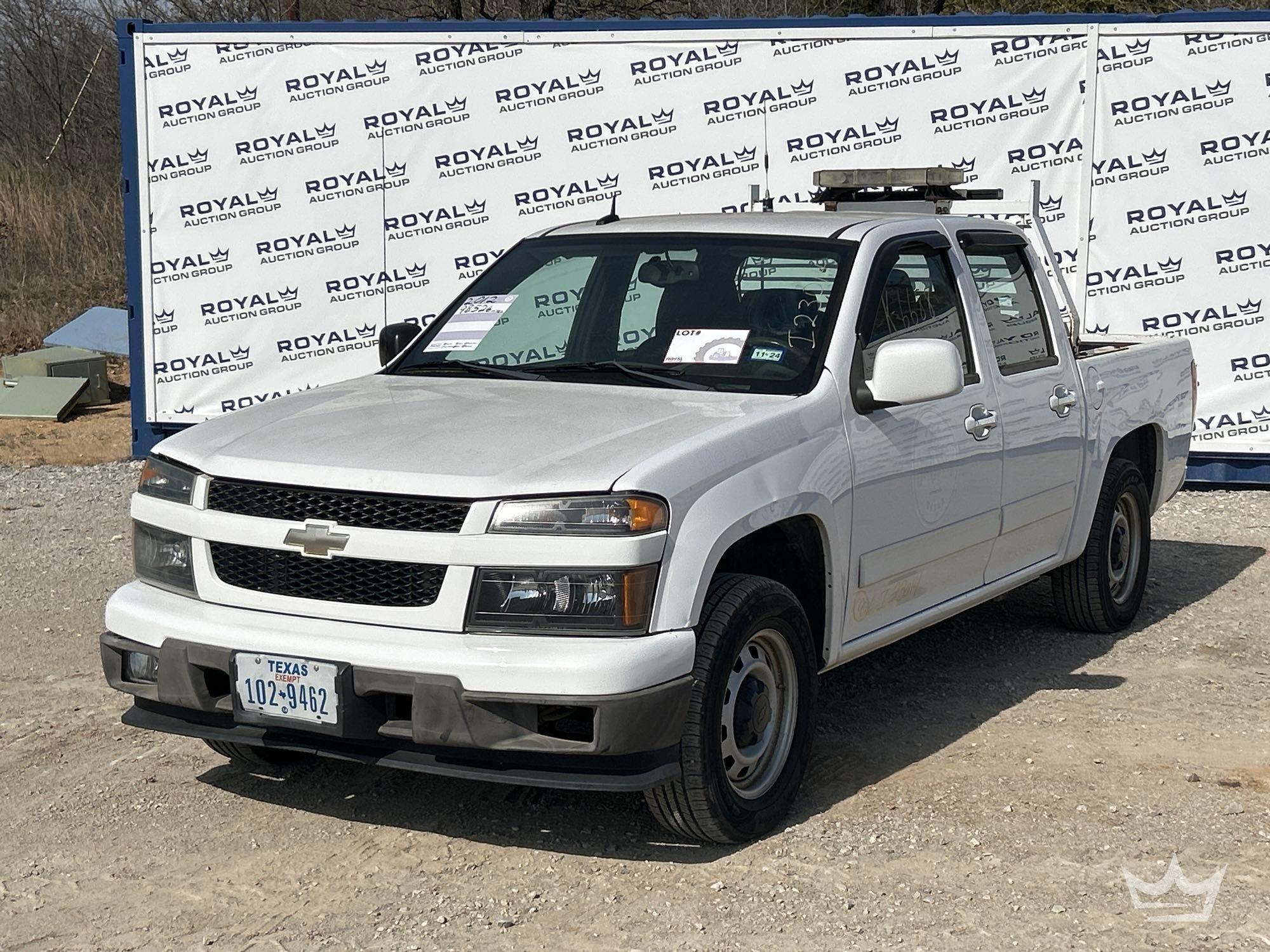 2012 Chevrolet Colorado Crew Cab Pickup Truck (A64194)
