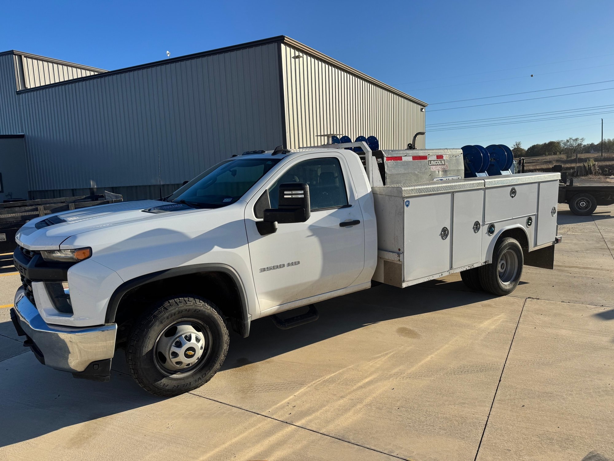 2021 Chevy 3500HD 6.6L Diesel w/ 11ft Royal Service Body (A59213)