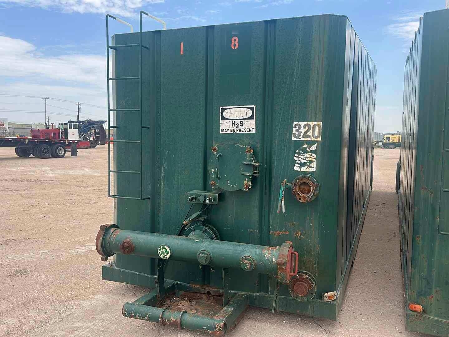500BBL WHEELED FRAC TANK (A48992)