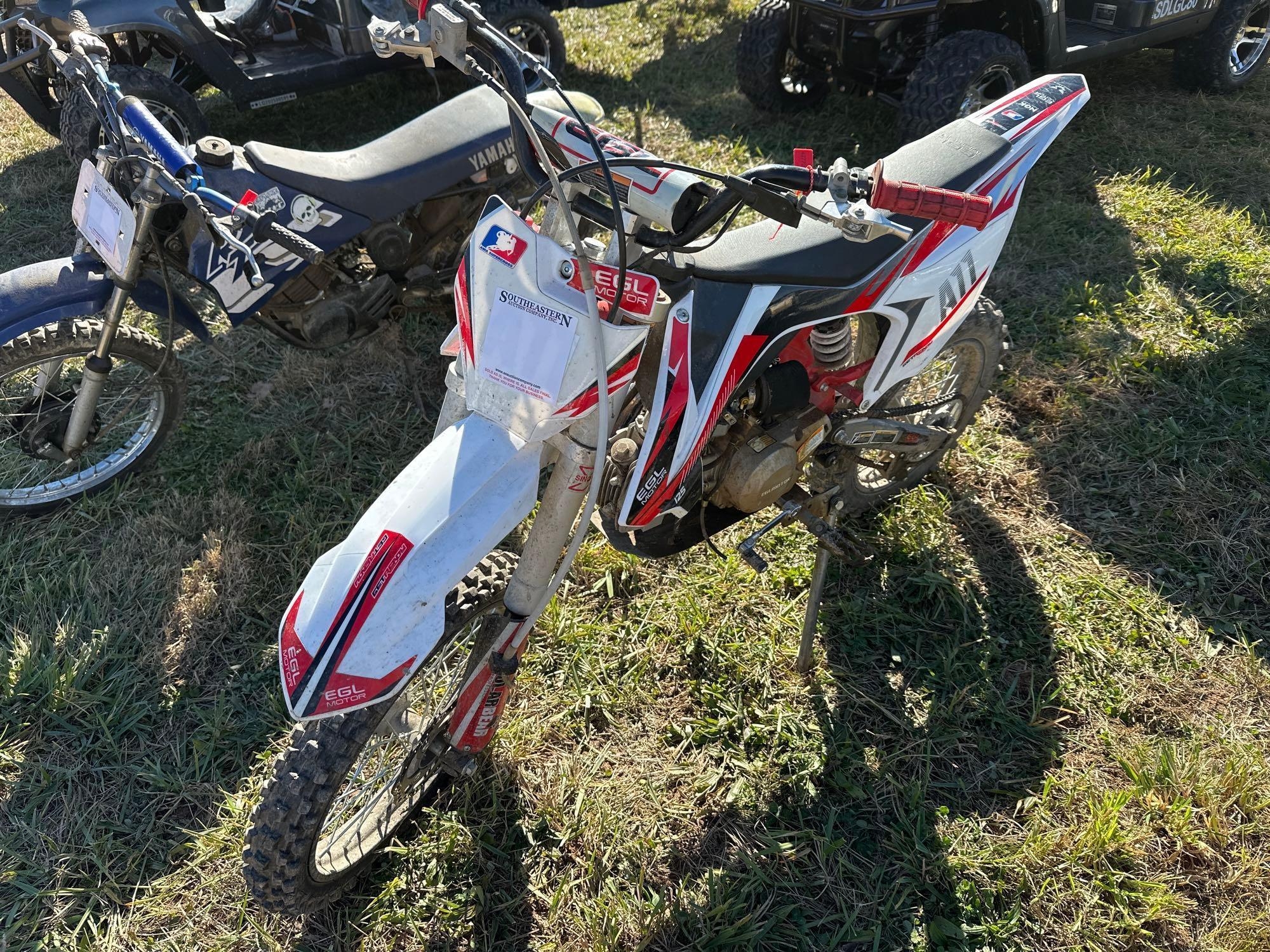 125cc EGL Motor Dirtbike (A57453)
