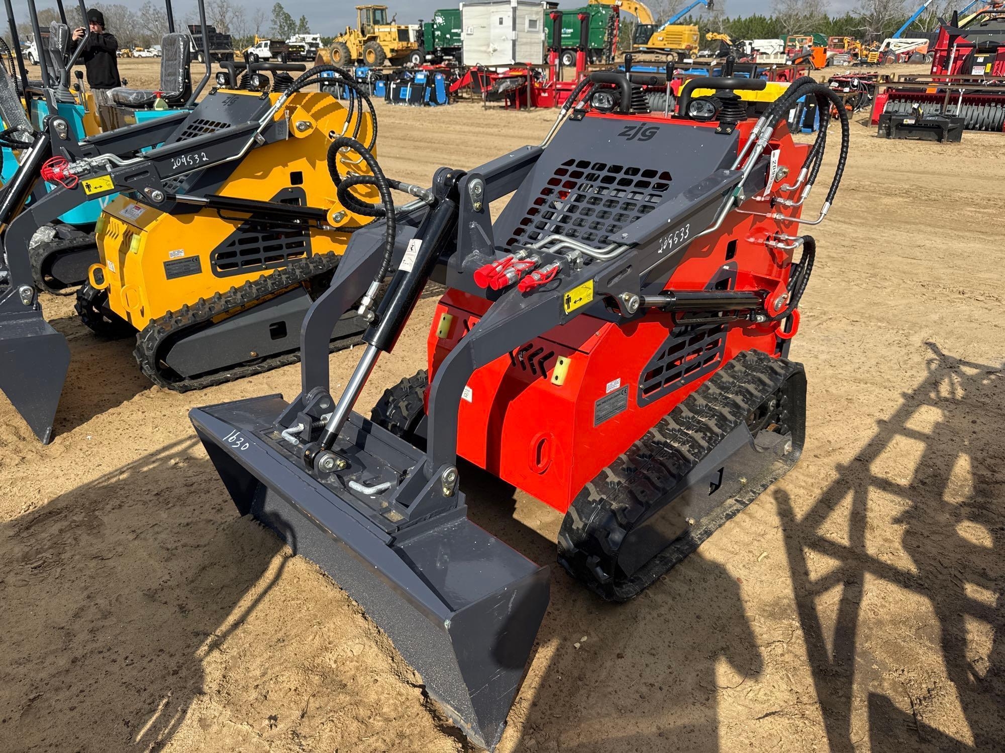 UNUSED ZJG ZJ-380 STAND ON SKID STEER (A60430)
