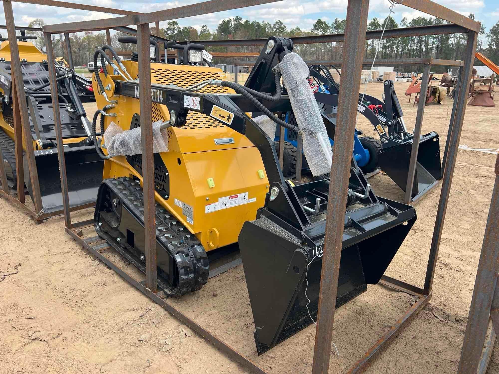 UNUSED AGT MX-MRT14 STAND-ON SKID STEER (A64280)