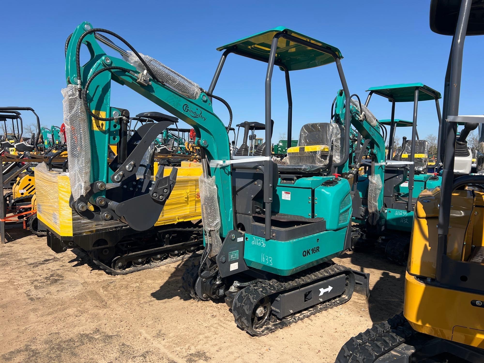 UNUSED CFG INDUSTRIAL QK16R MINI EXCAVATOR (A62130)