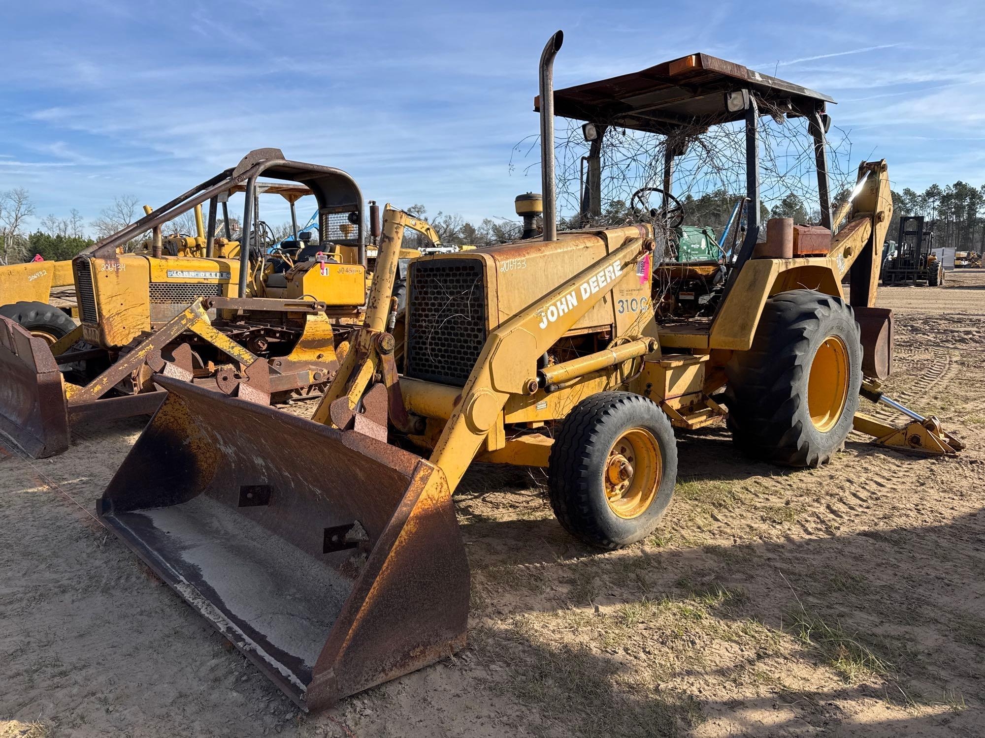 (INOP) 1986 JOHN DEERE 310C BACKHOE (A59823)