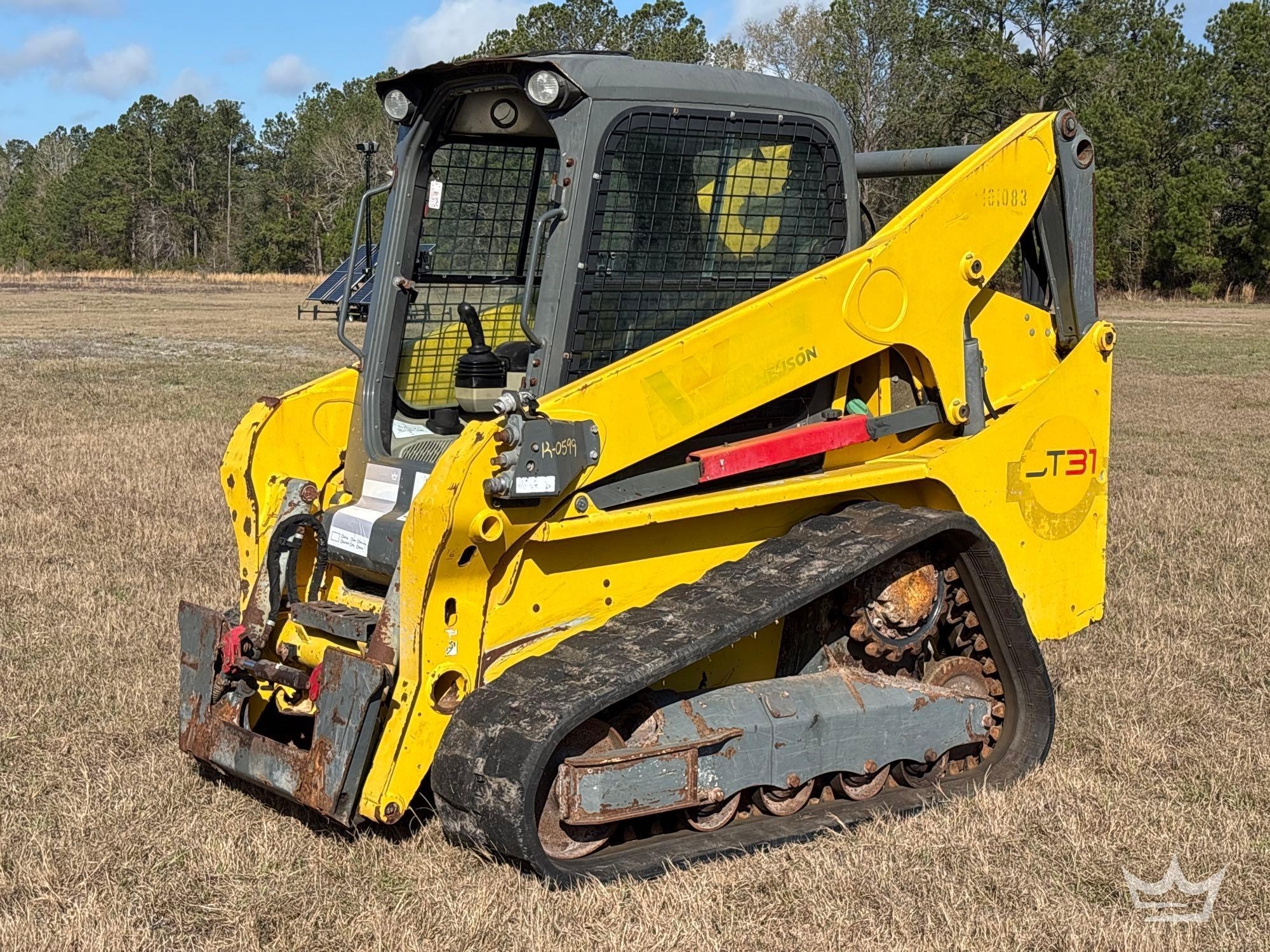 2017 Wacker Neuson ST31 Compact Track Loader Skid Steer (A61572)