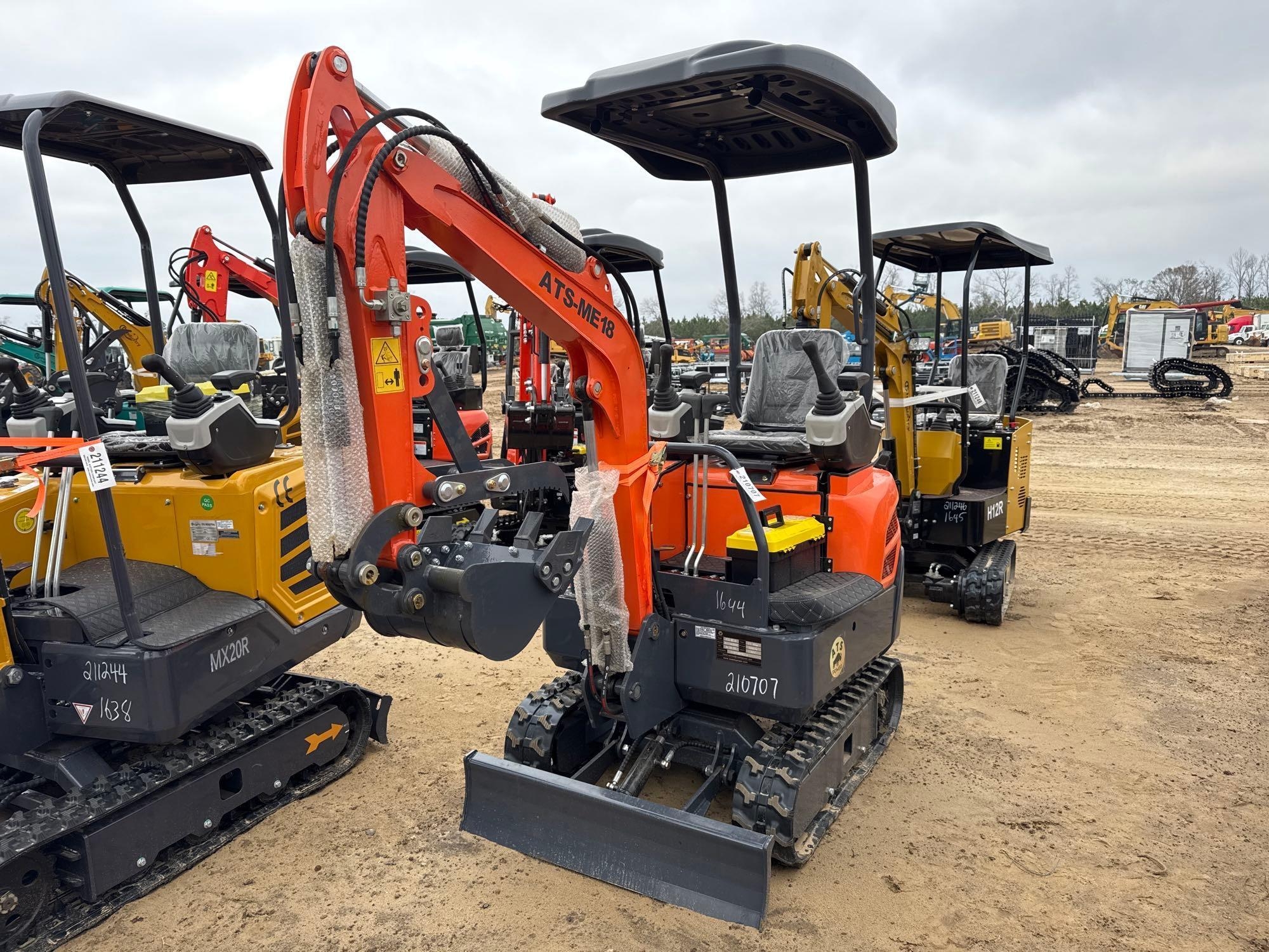 UNUSED ATS ME18 MINI EXCAVATOR (A62130)