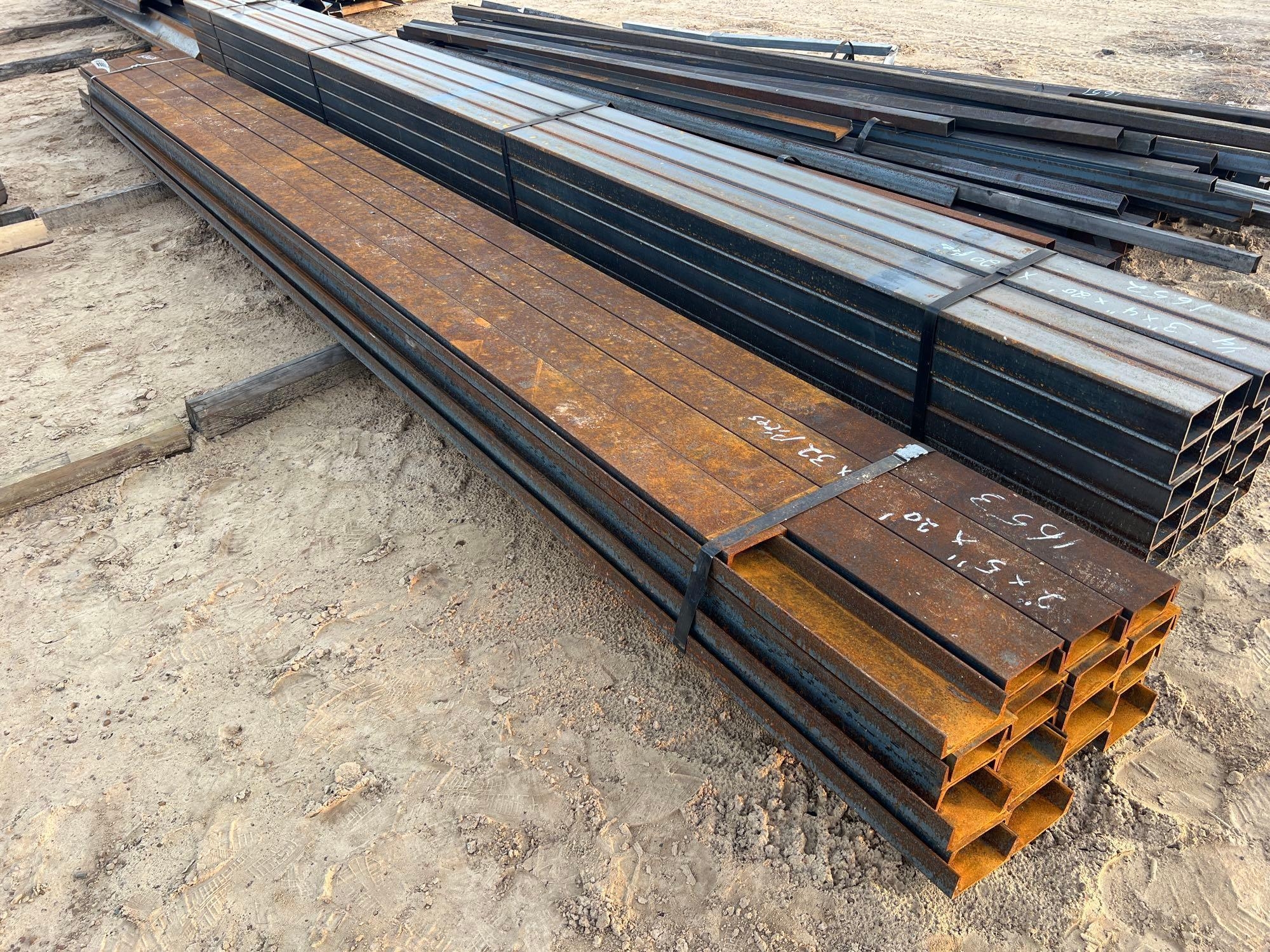 (32) 2"X5"X20' CHANNEL IRON (A60430)
