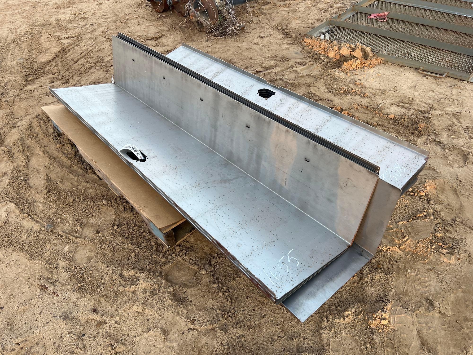 STACK OF FABRICATED BUMPER SHEETS (A60430)