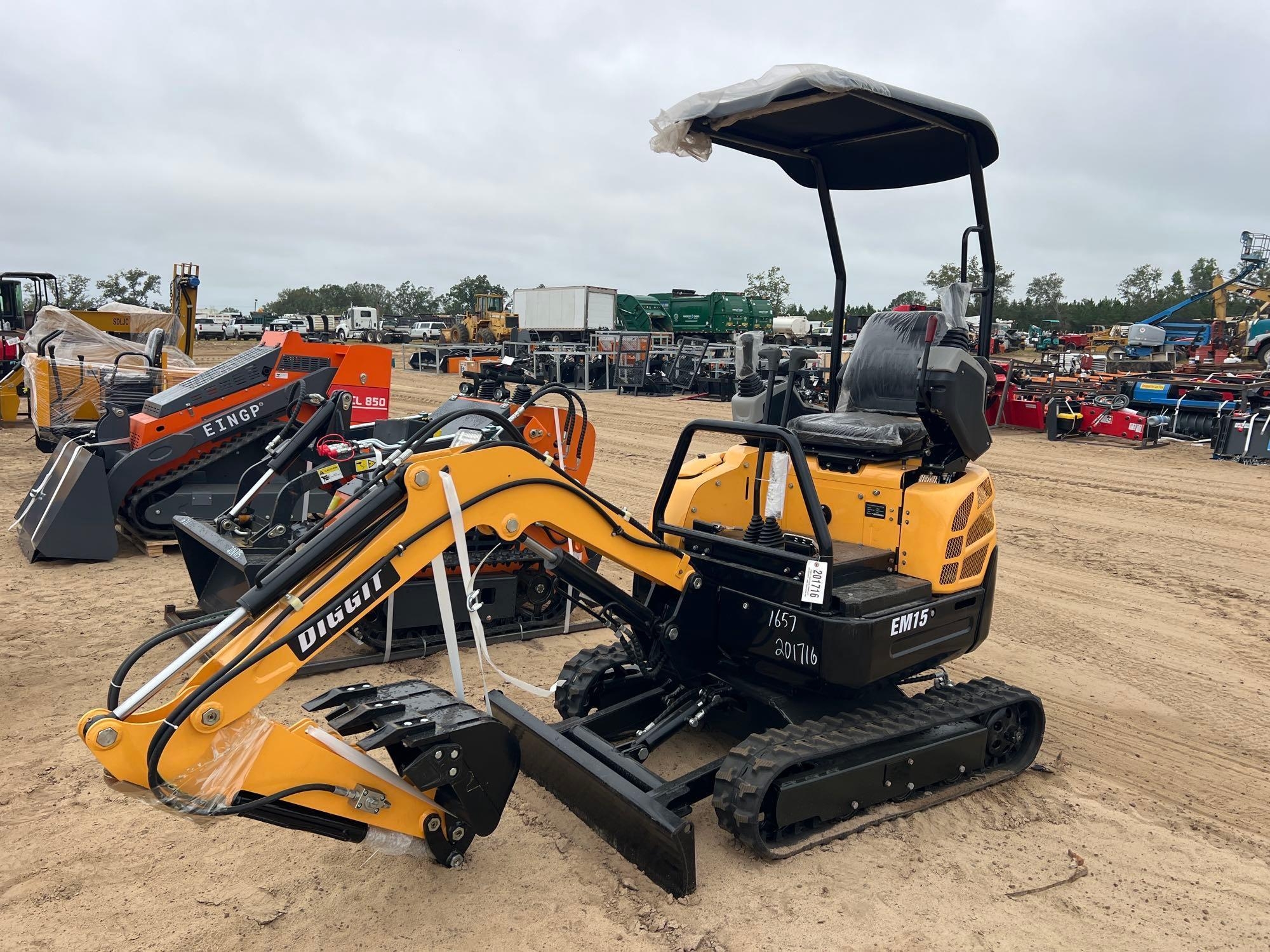 UNUSED DIGGIT EM15 EXCAVATOR (A54756)