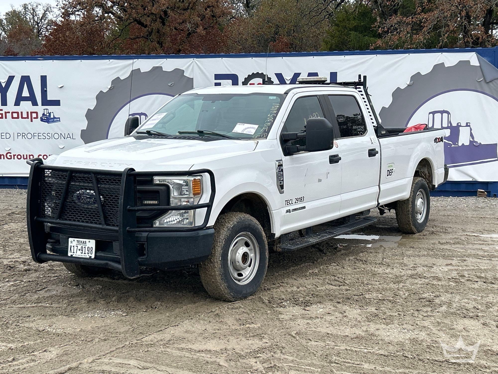 2021 Ford F-250 4X4 Crew Cab Pickup Truck (A55973)