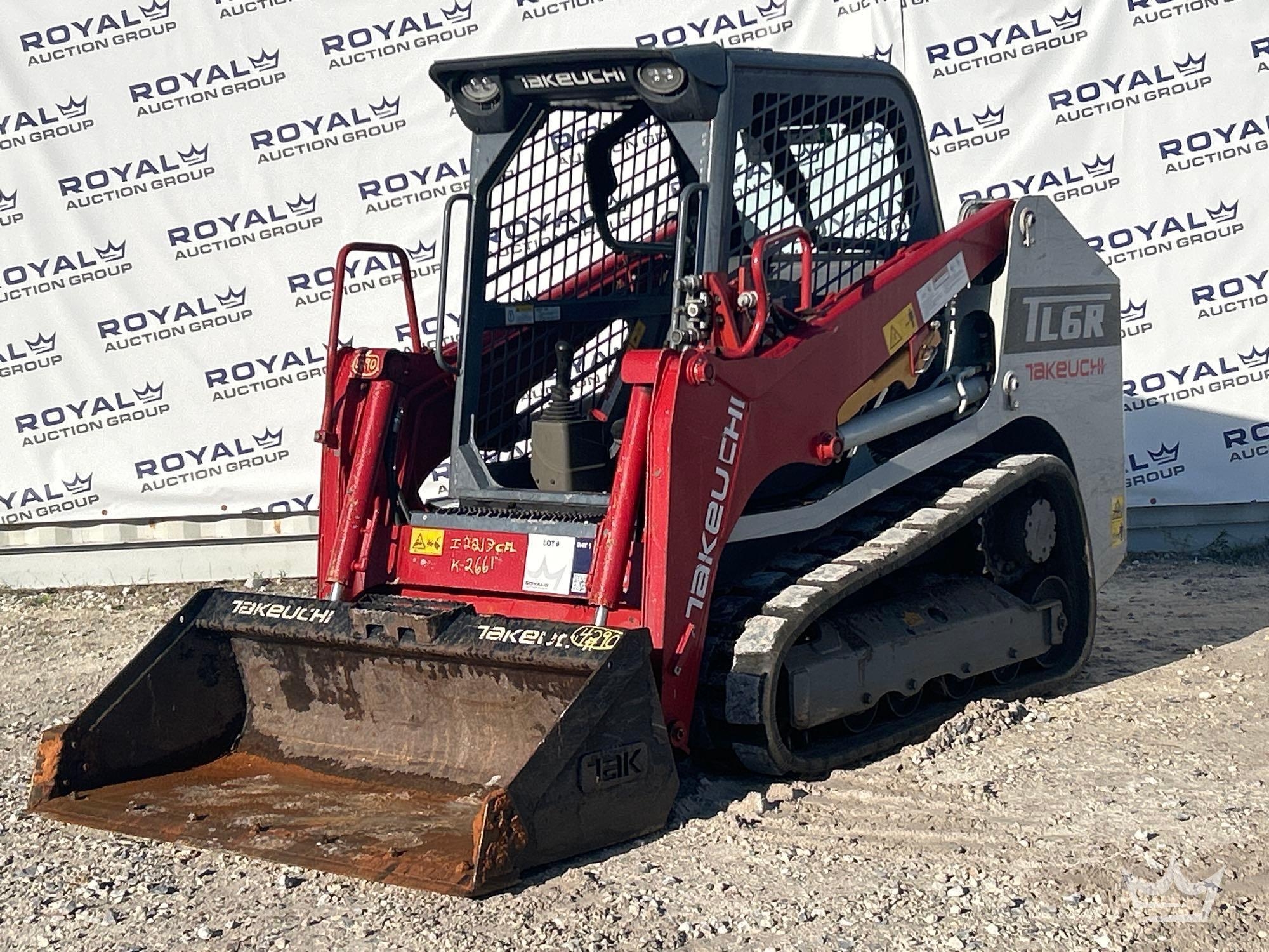 2021 Takeuchi TL6R High Flow Compact Track Loader Skid Steer (A61572)