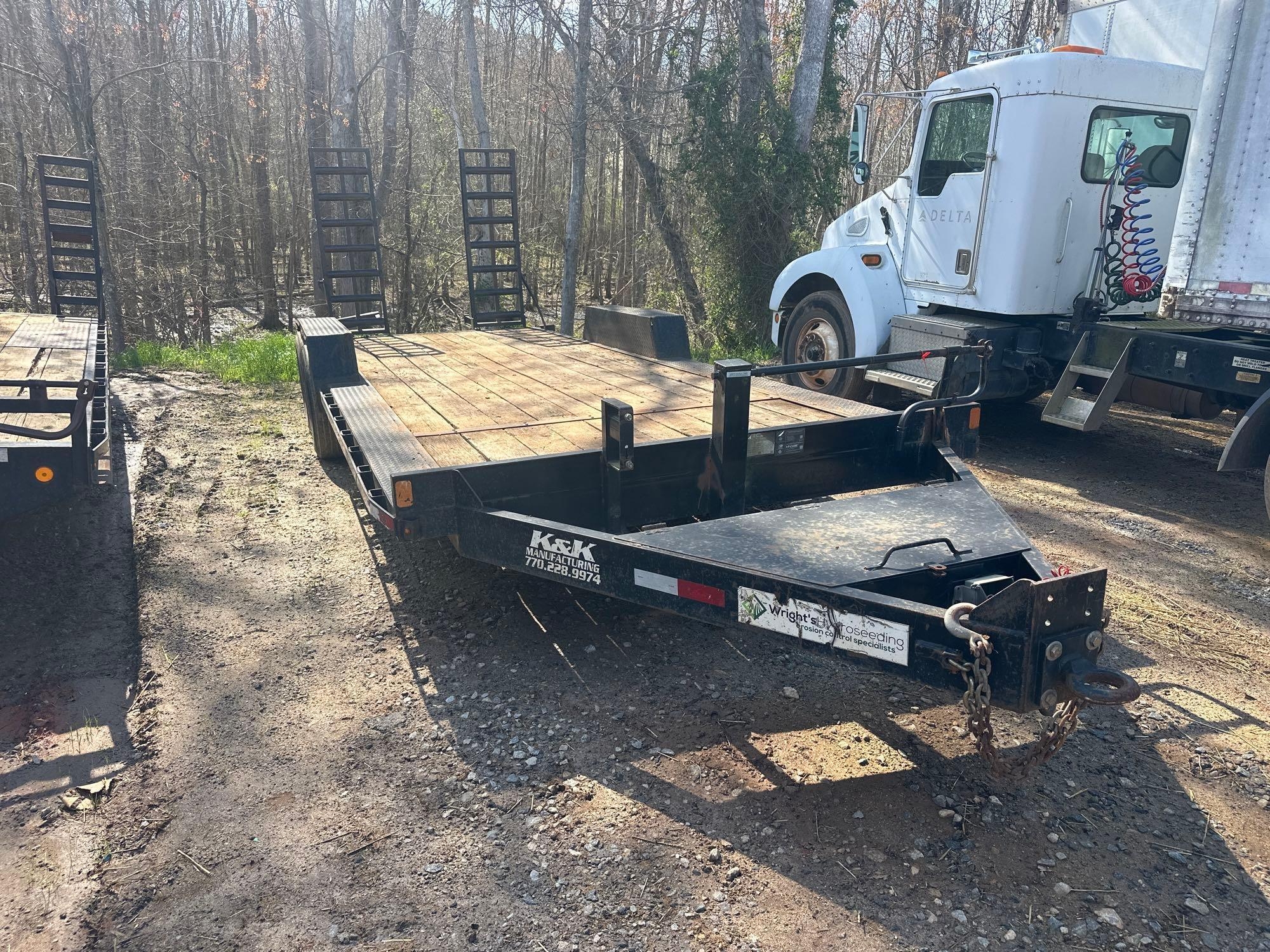 2019 K&K Trailer, VIN # 1K9PE2029KA175462 (A65563)