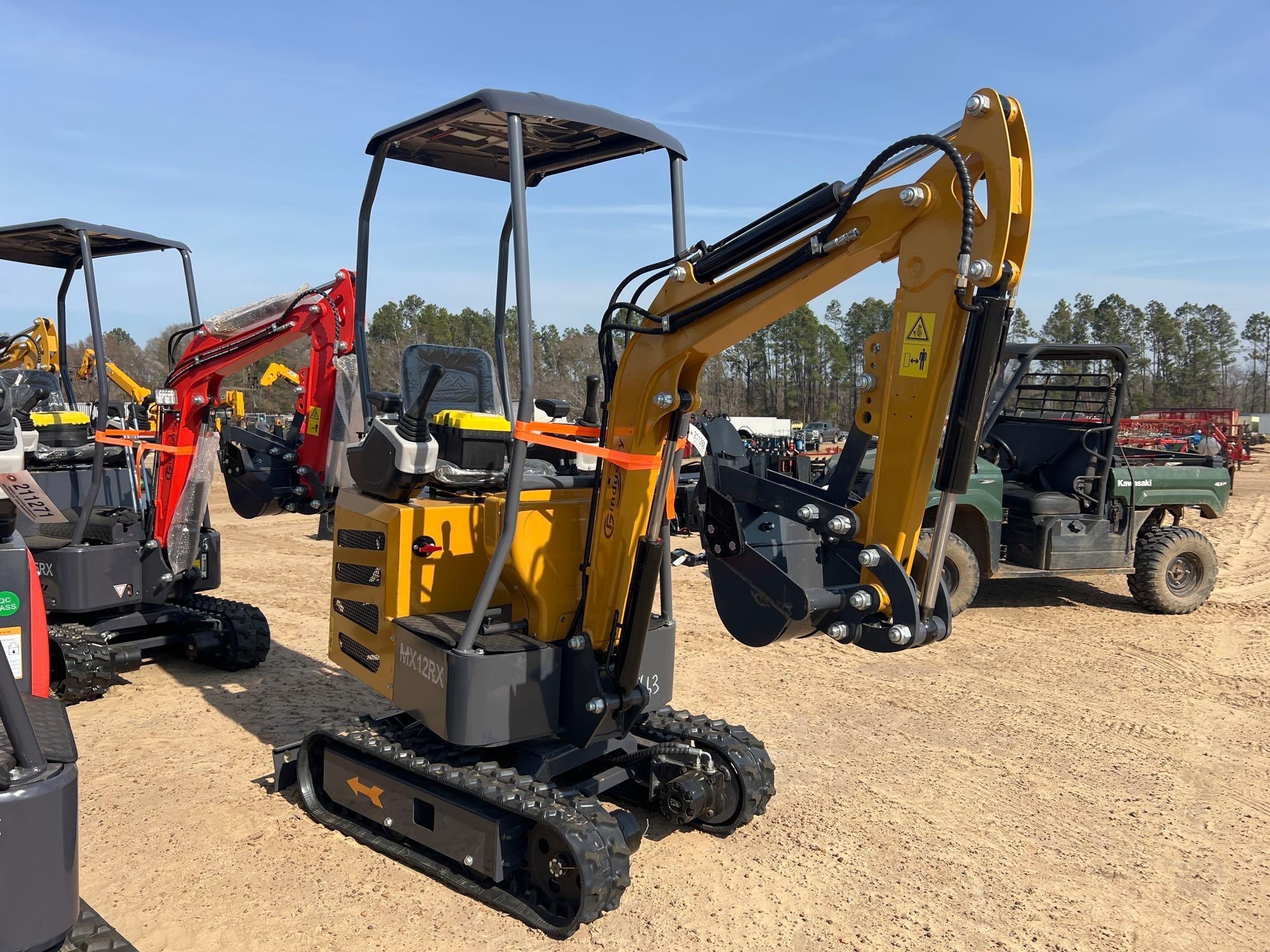 UNUSED CFG INDUSTRIAL MX12RX MINI EXCAVATOR (A62130)