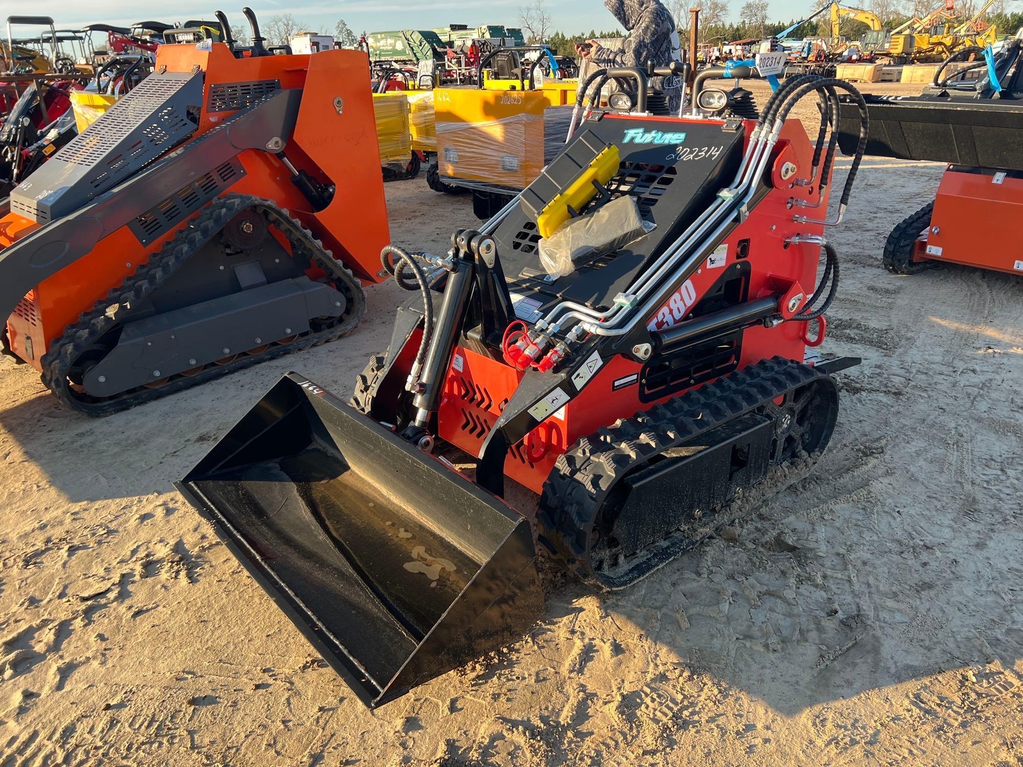 UNUSED FUTURE FT380R STAND ON SKID STEER (A58375)