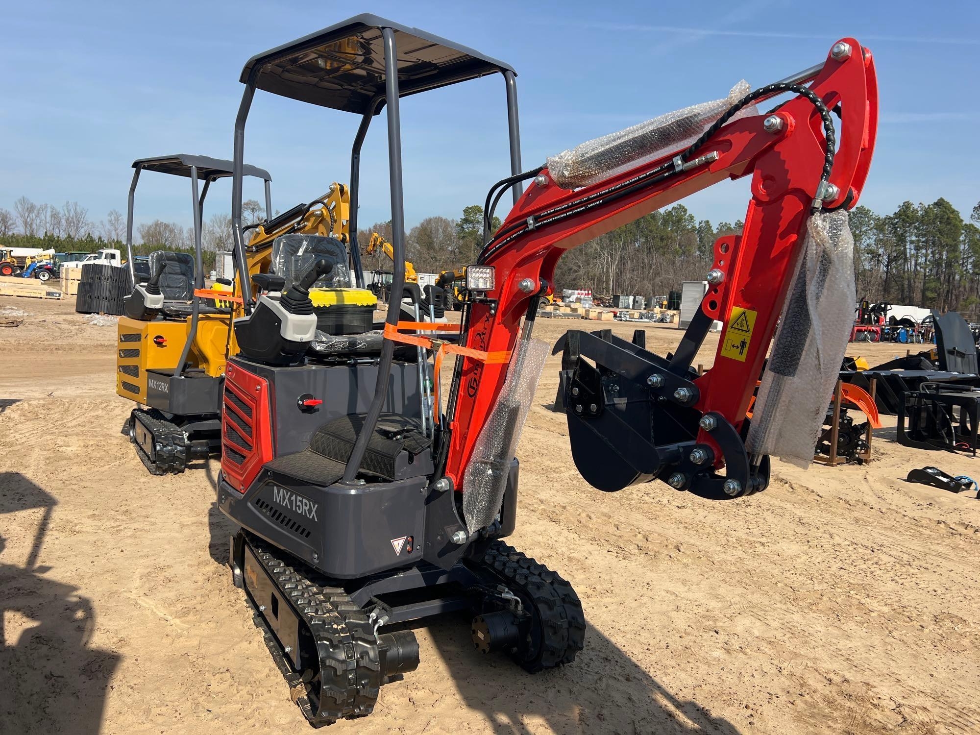 UNUSED CFG INDUSTRIAL MX15RX MINI EXCAVATOR (A62130)