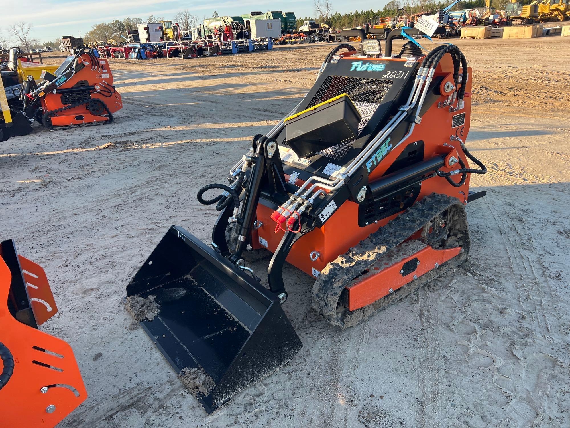 UNUSED FUTURE FT36C STAND ON SKID STEER (A58375)
