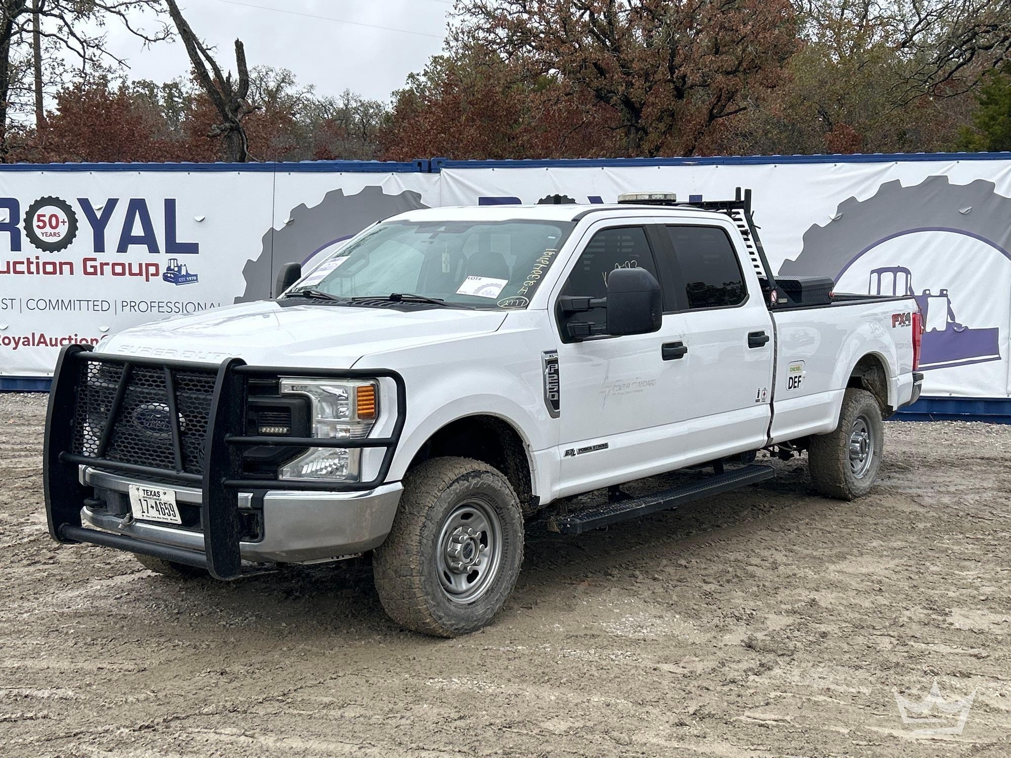 2021 Ford F-250 4x4 Crew Cab Pickup Truck (A55973)