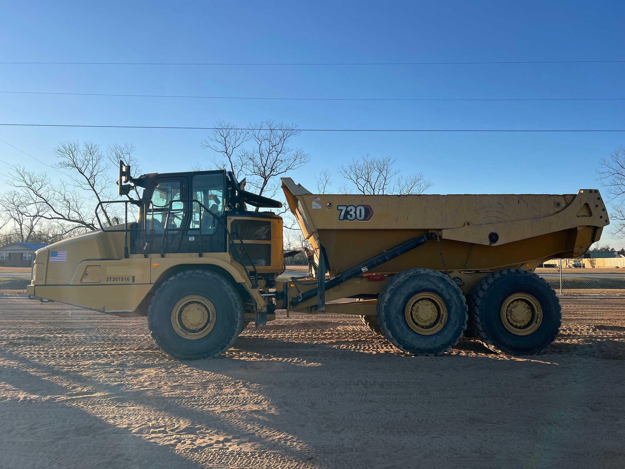 CATERPILLAR 730 OFF ROAD DUMP TRUCK (A60429)