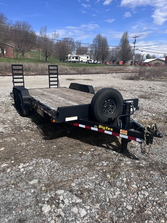 2021 Big Tex 14ET 18' Tandem Axle Trailer (A62679)