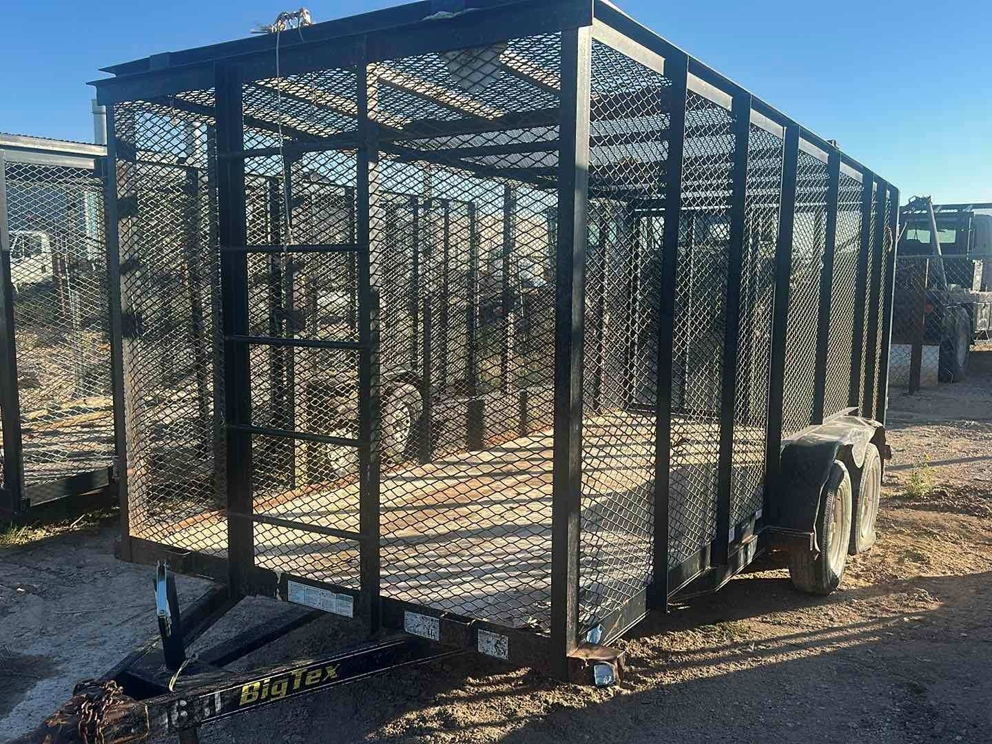 2010 BIG TEX 16 T/A TRASH TRAILER (A55745)